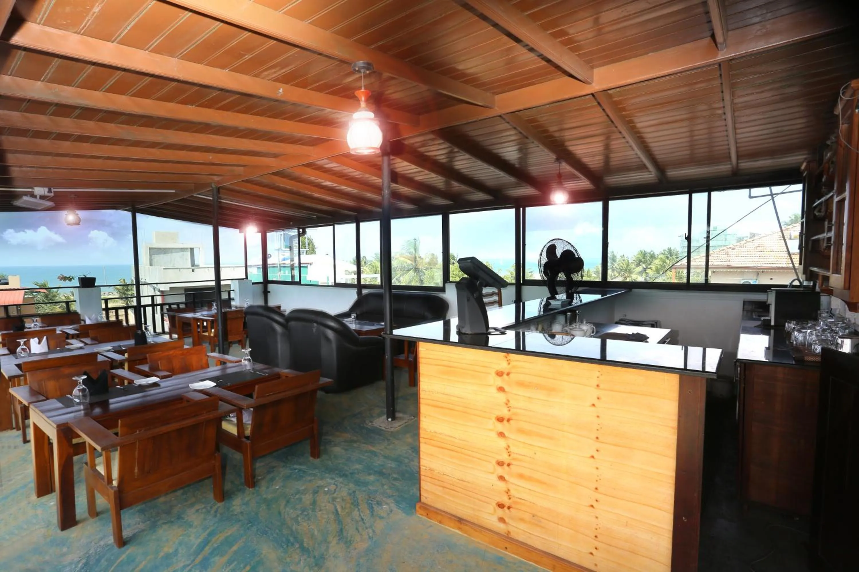 Seating area in Asian Grand Hotel