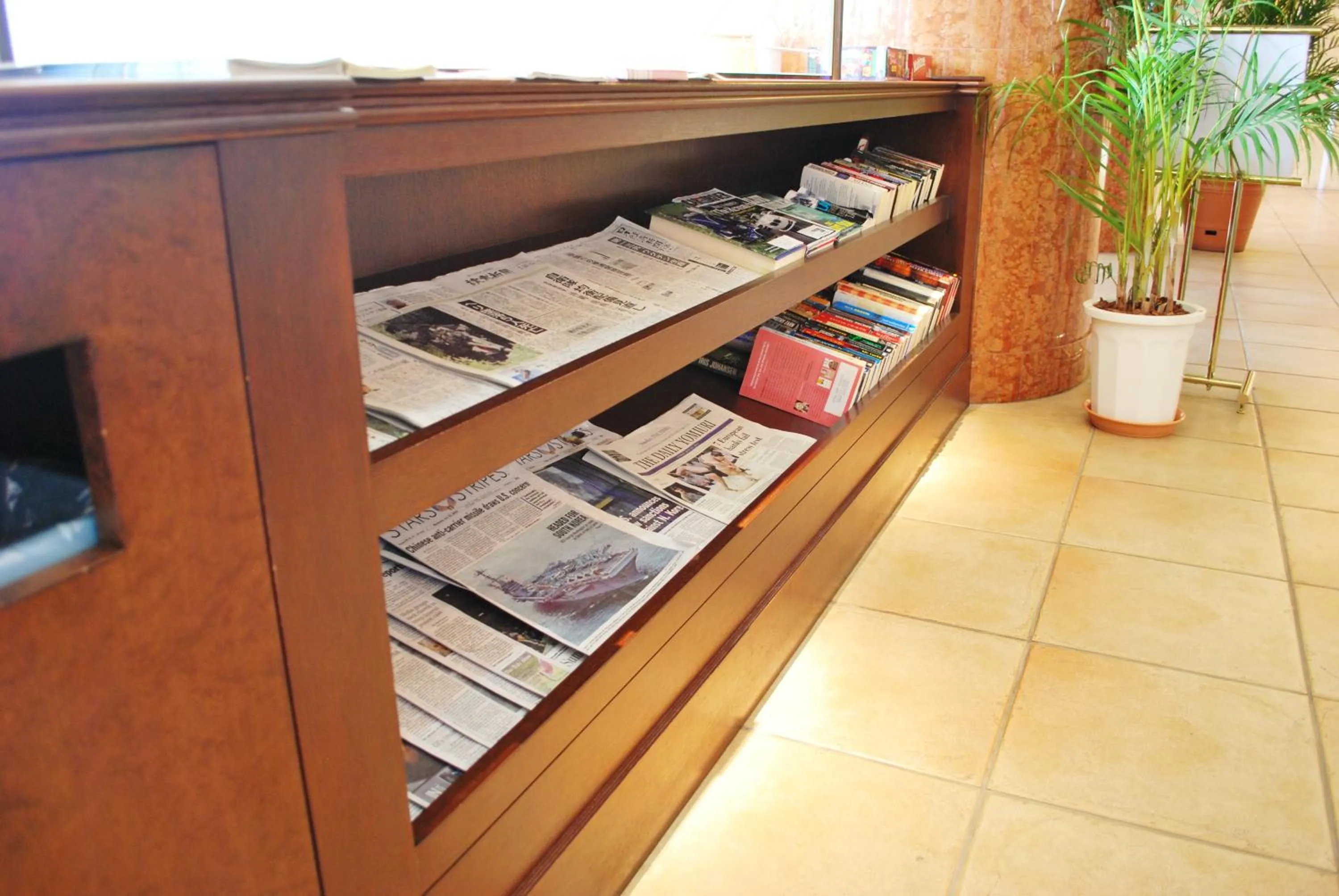 Library in Hotel New Yokosuka