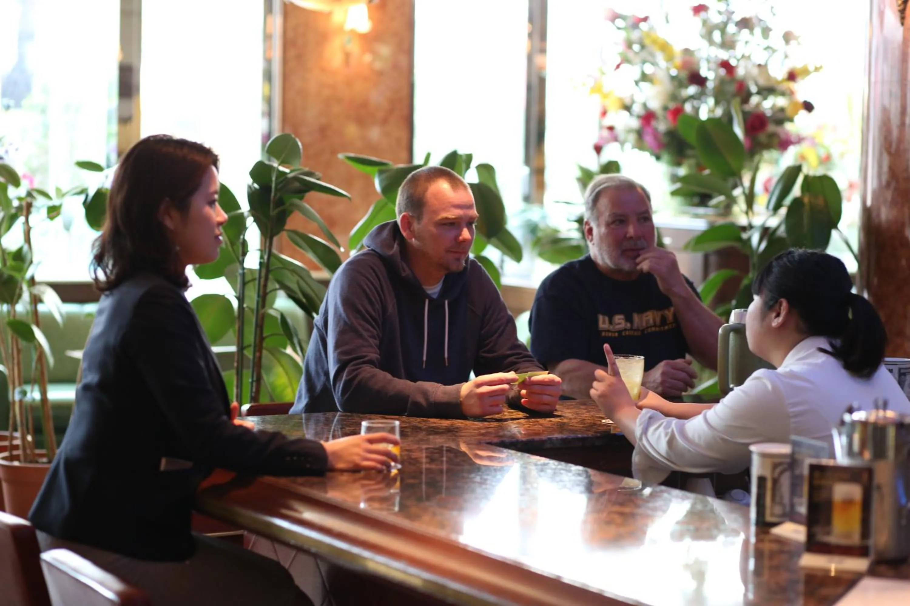 Lounge or bar in Hotel New Yokosuka