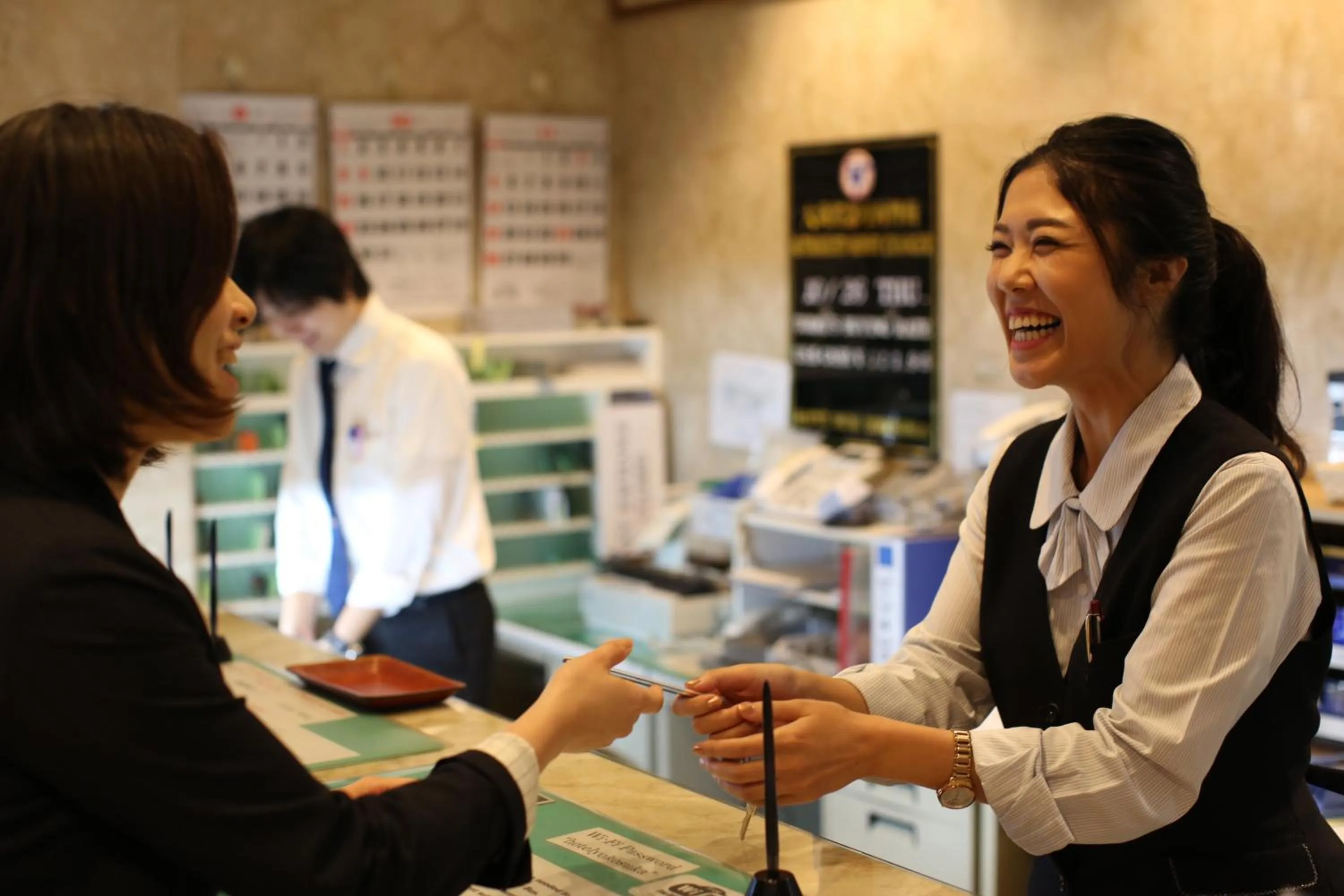 Staff in Hotel New Yokosuka