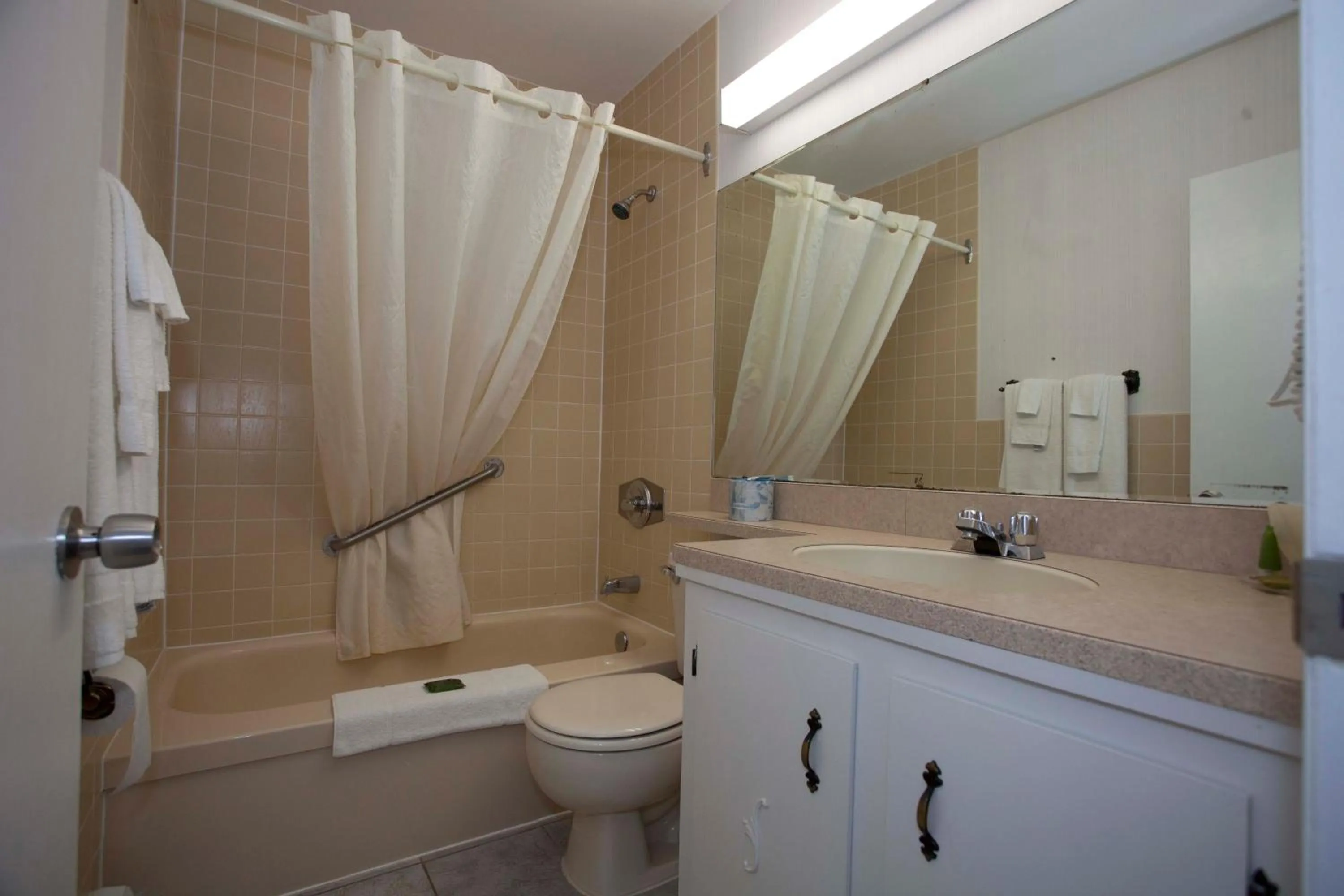 Bathroom in Canadas Best Value Inn & Suites Woodstock
