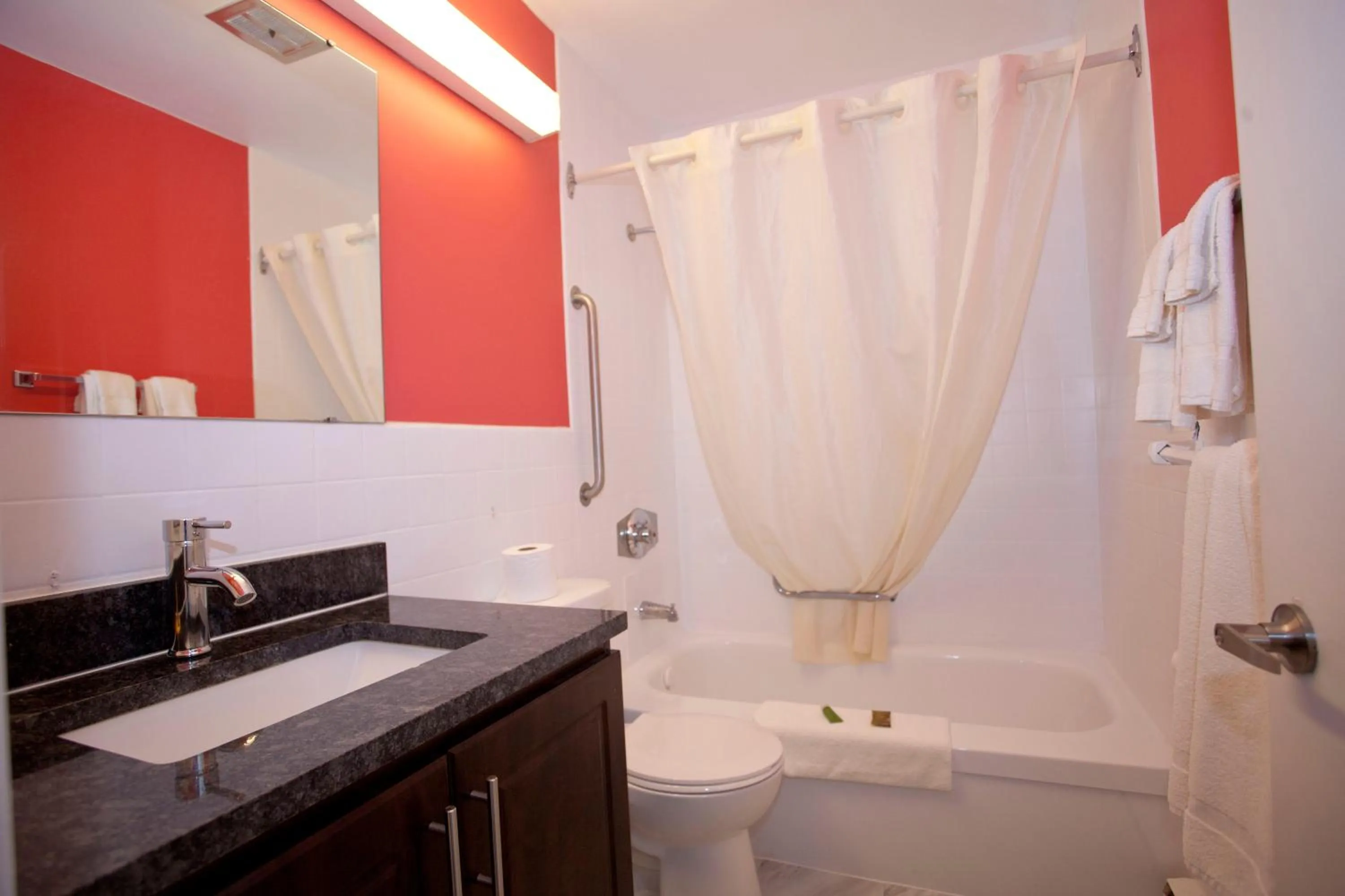 Bathroom in Canadas Best Value Inn & Suites Woodstock