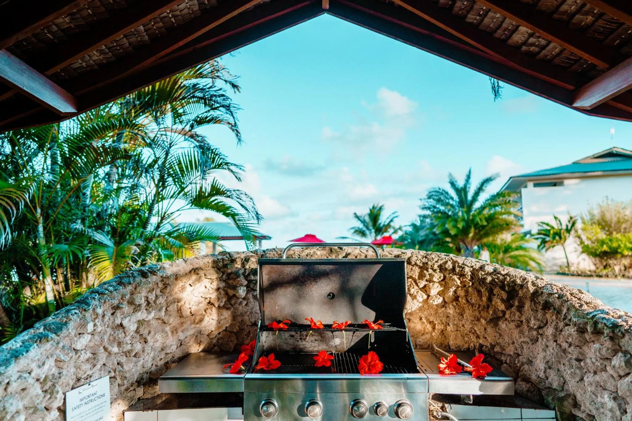 BBQ facilities in Nasama Resort