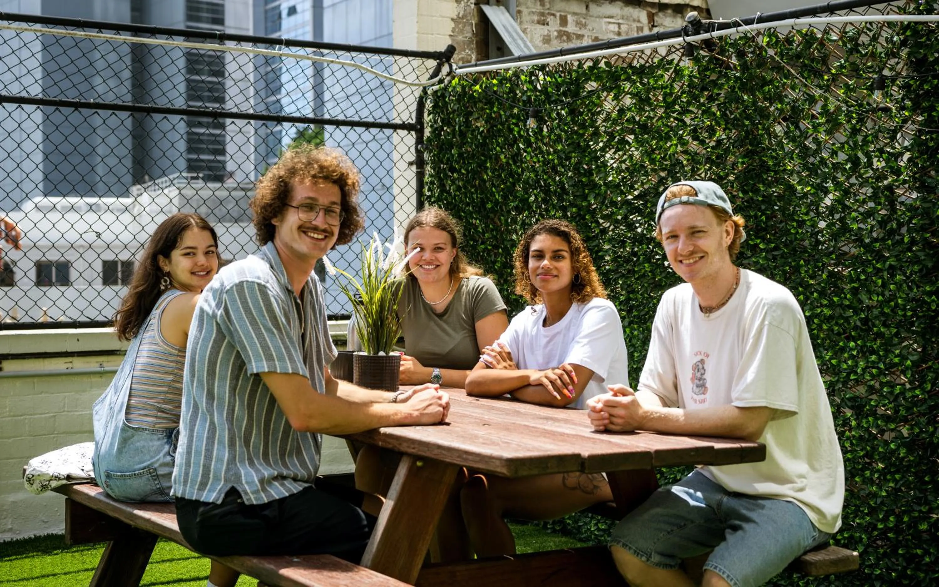 People in Summer House Sydney City