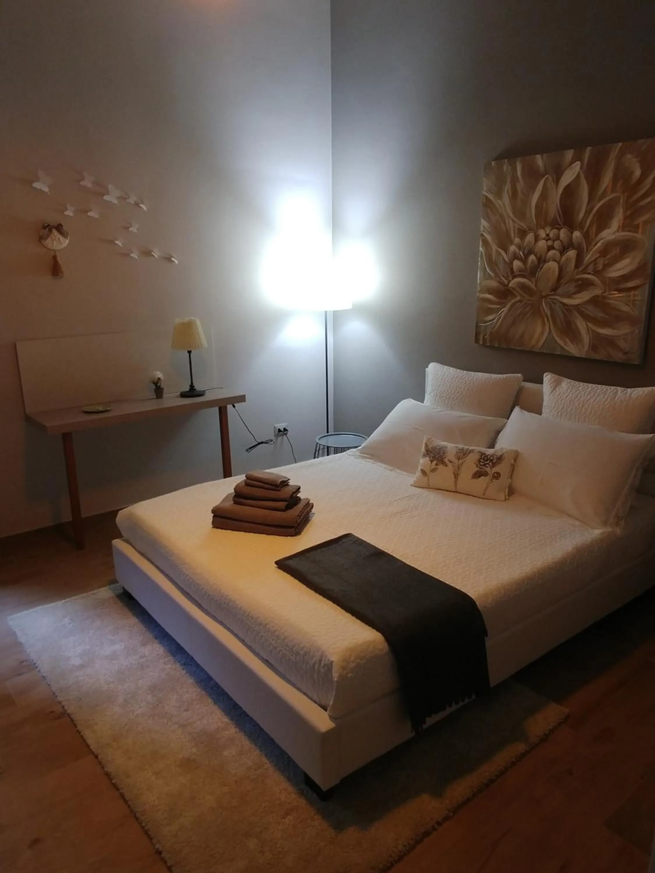Bed in Diadumeno Superior Apartment