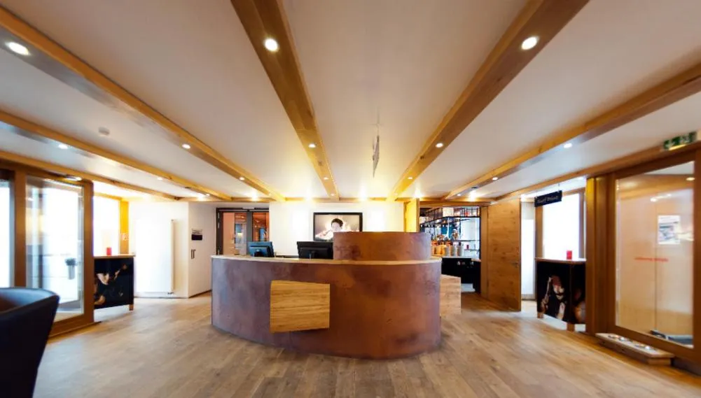 Lobby or reception in Riverside Hotel