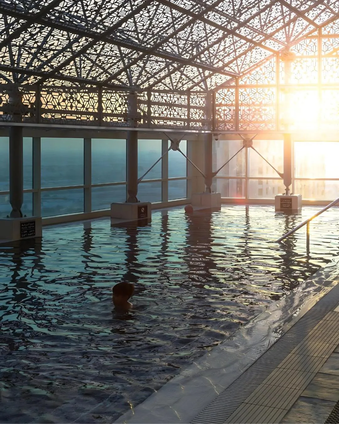 Swimming pool in InterContinental Doha The City by IHG