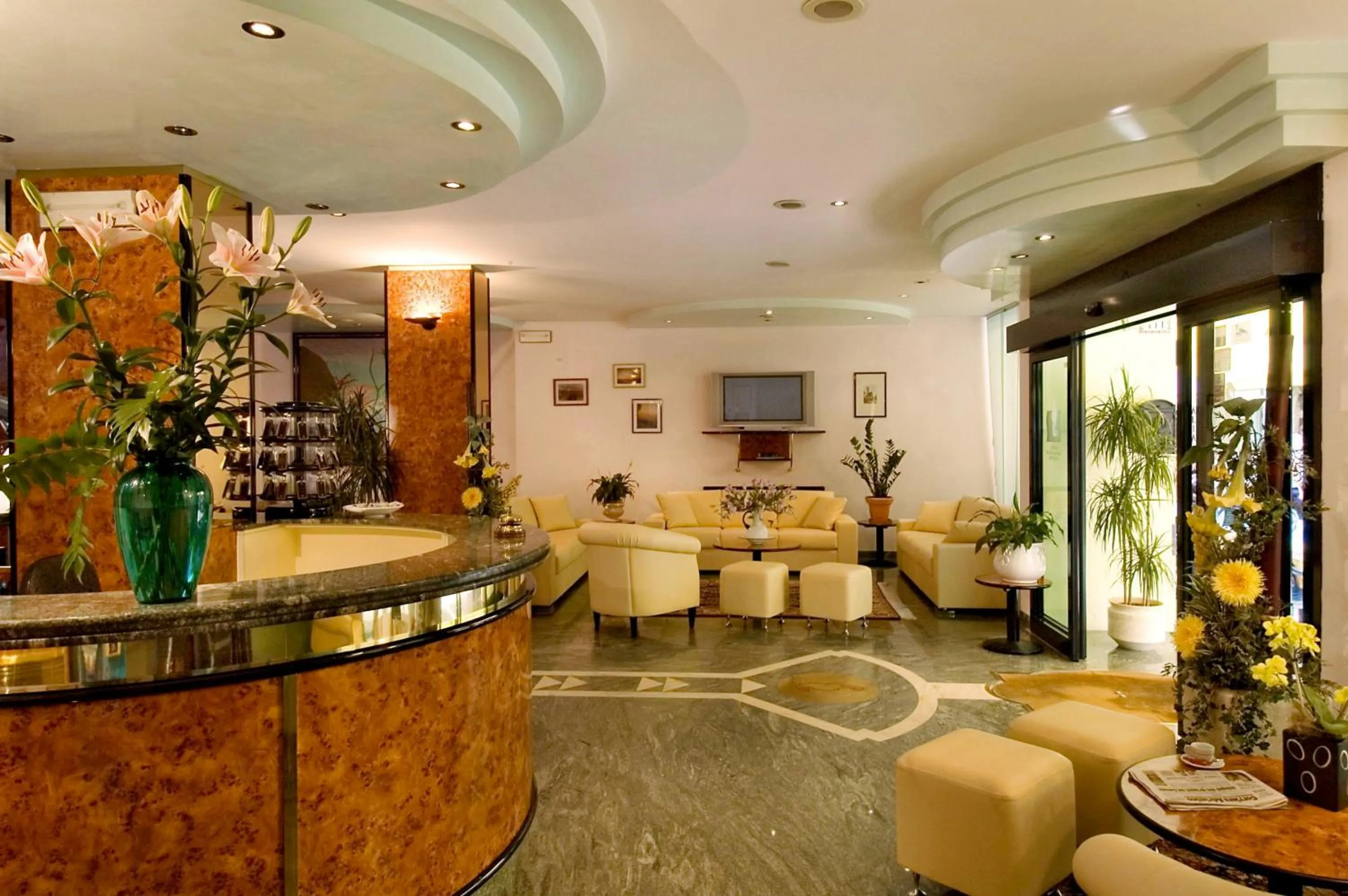 Communal lounge/ TV room in Hotel Cavalluccio Marino