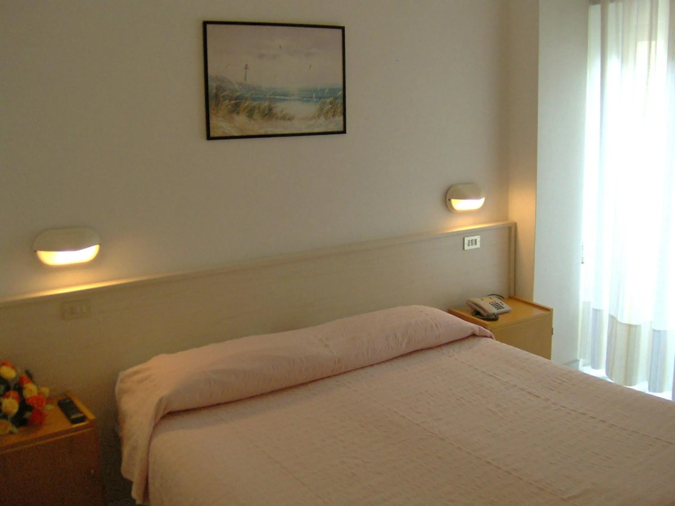 Balcony/Terrace, Bed in Hotel Cavalluccio Marino