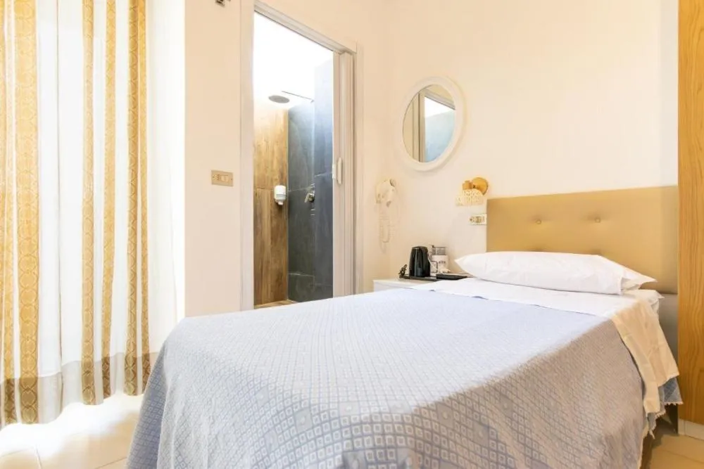 Bedroom, Bed in Hotel Cavalluccio Marino