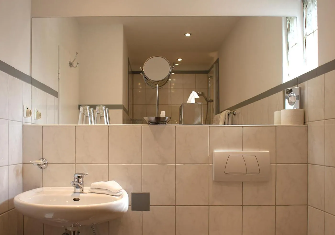 Bathroom in Hotel zur Sonne