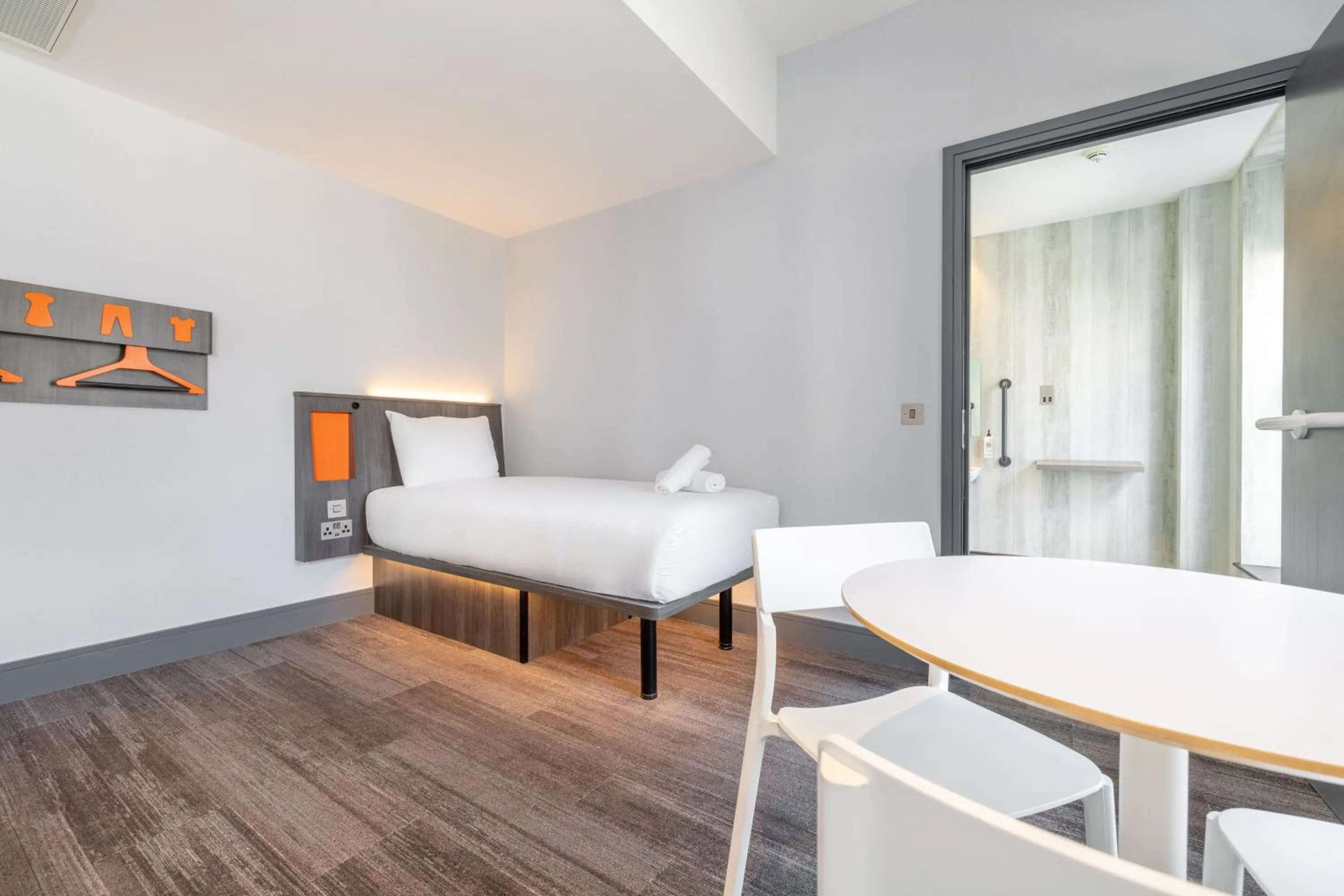 Photo of the whole room, Bed in easyHotel Belfast