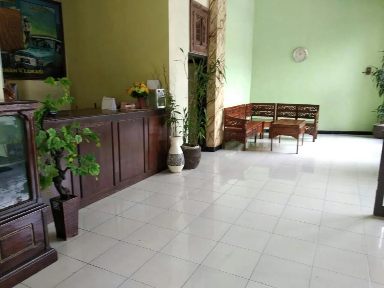 Lobby or reception in Hotel Nadia Bromo