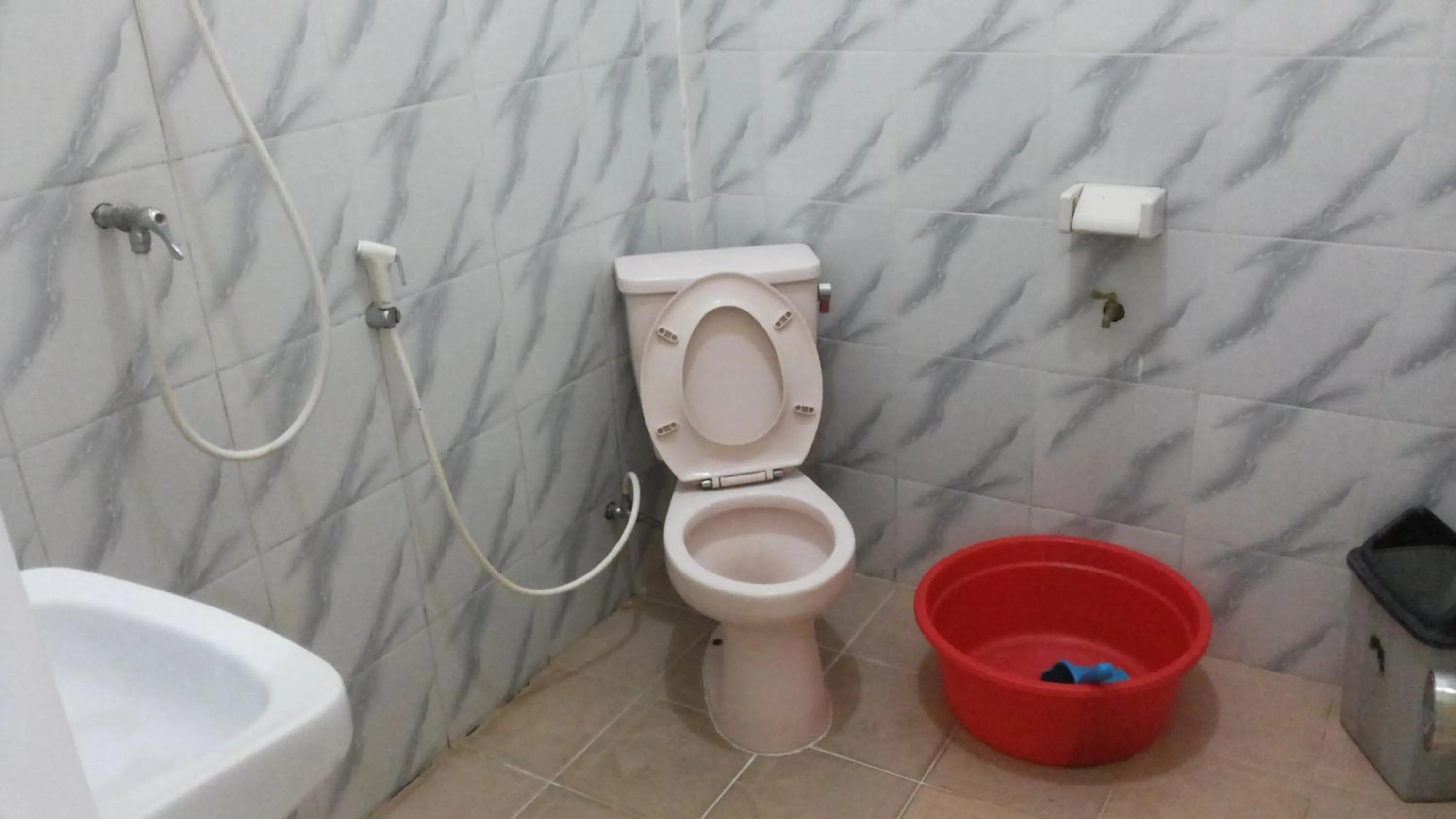 Shower in Hotel Nadia Bromo