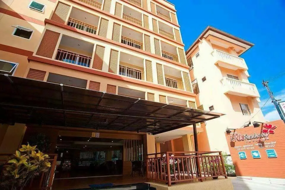 Facade/entrance in Iris Residence Pattaya