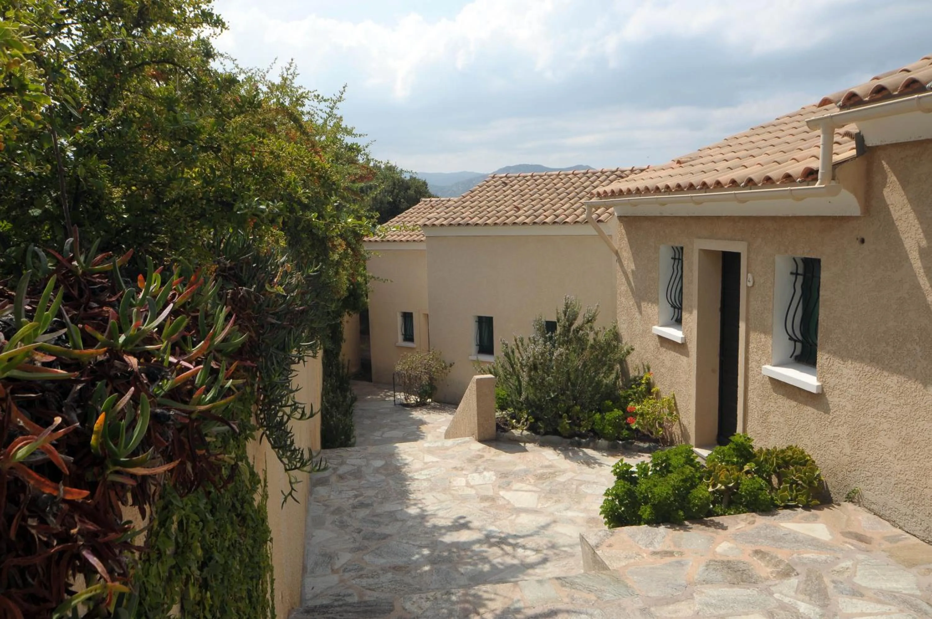 Decorative detail in Résidence Costa d'Oru