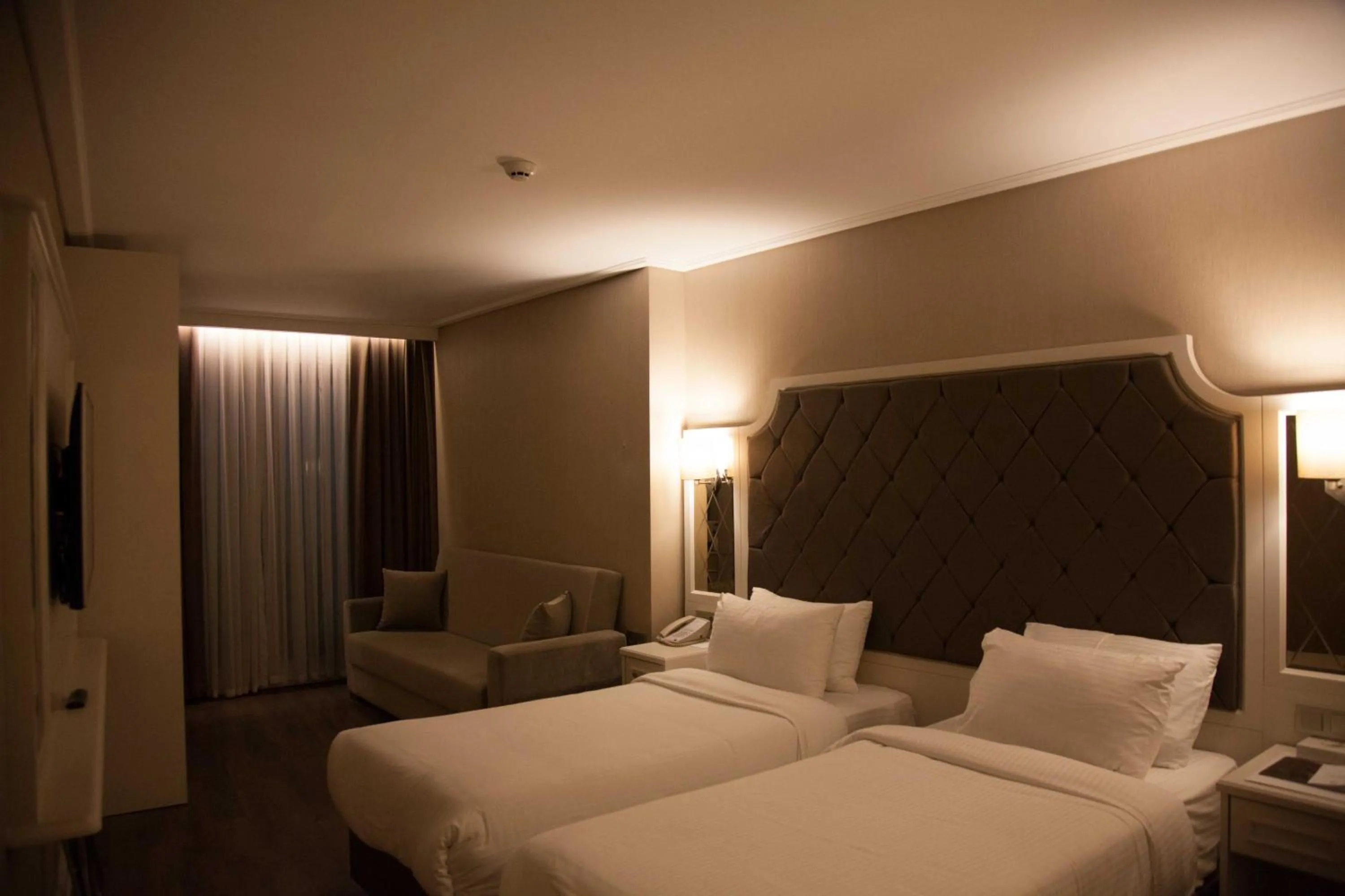 Bed in Miss Istanbul Hotel & SPA