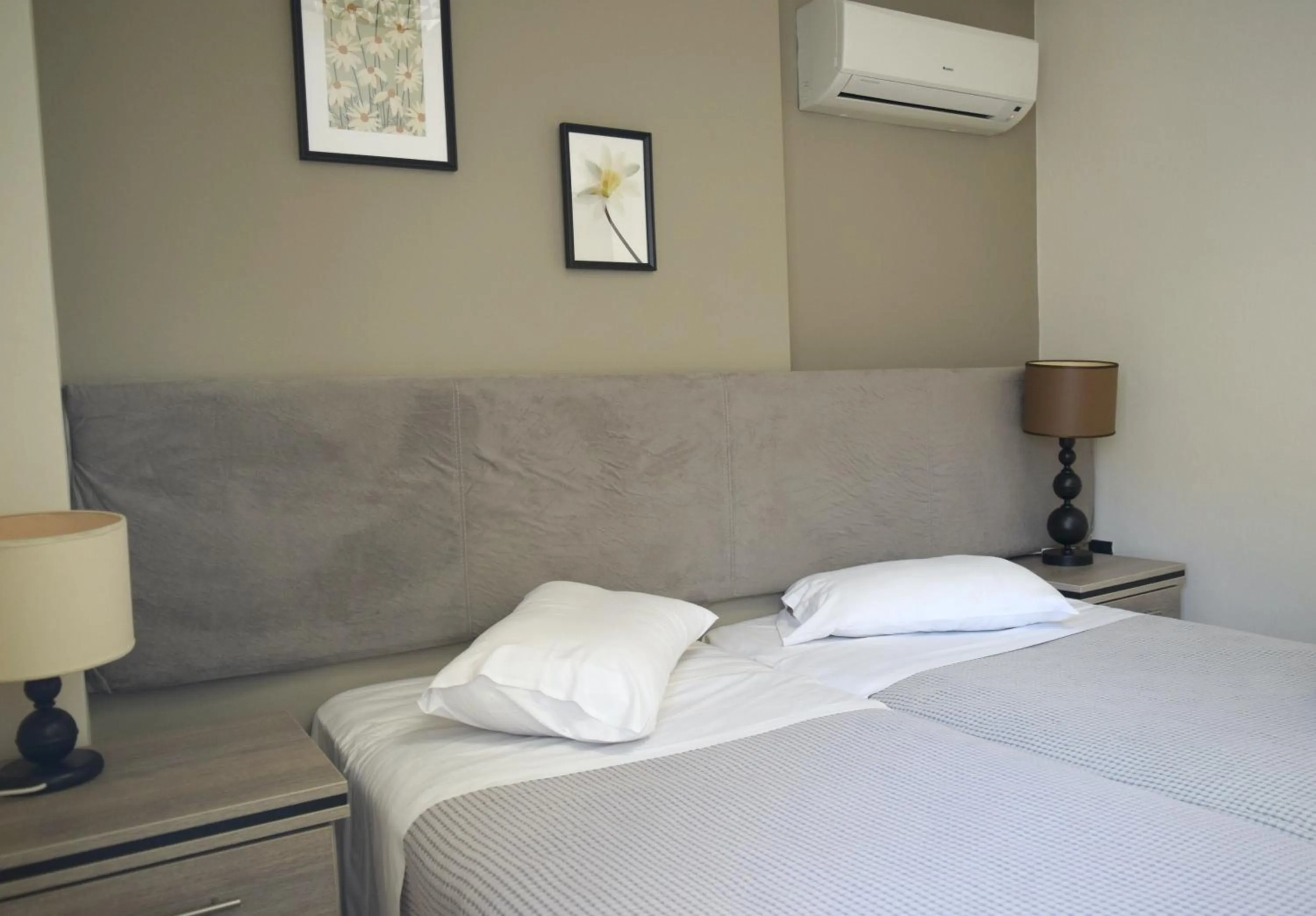 Bedroom in Athenian Central Apartments