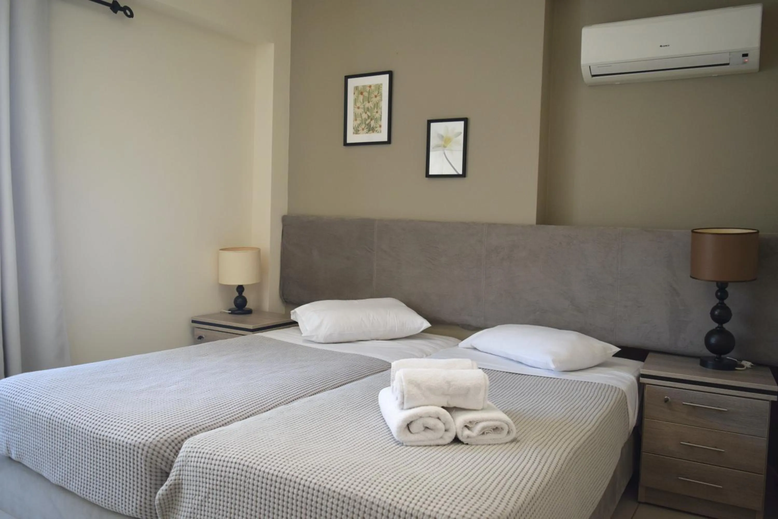 Bedroom in Athenian Central Apartments