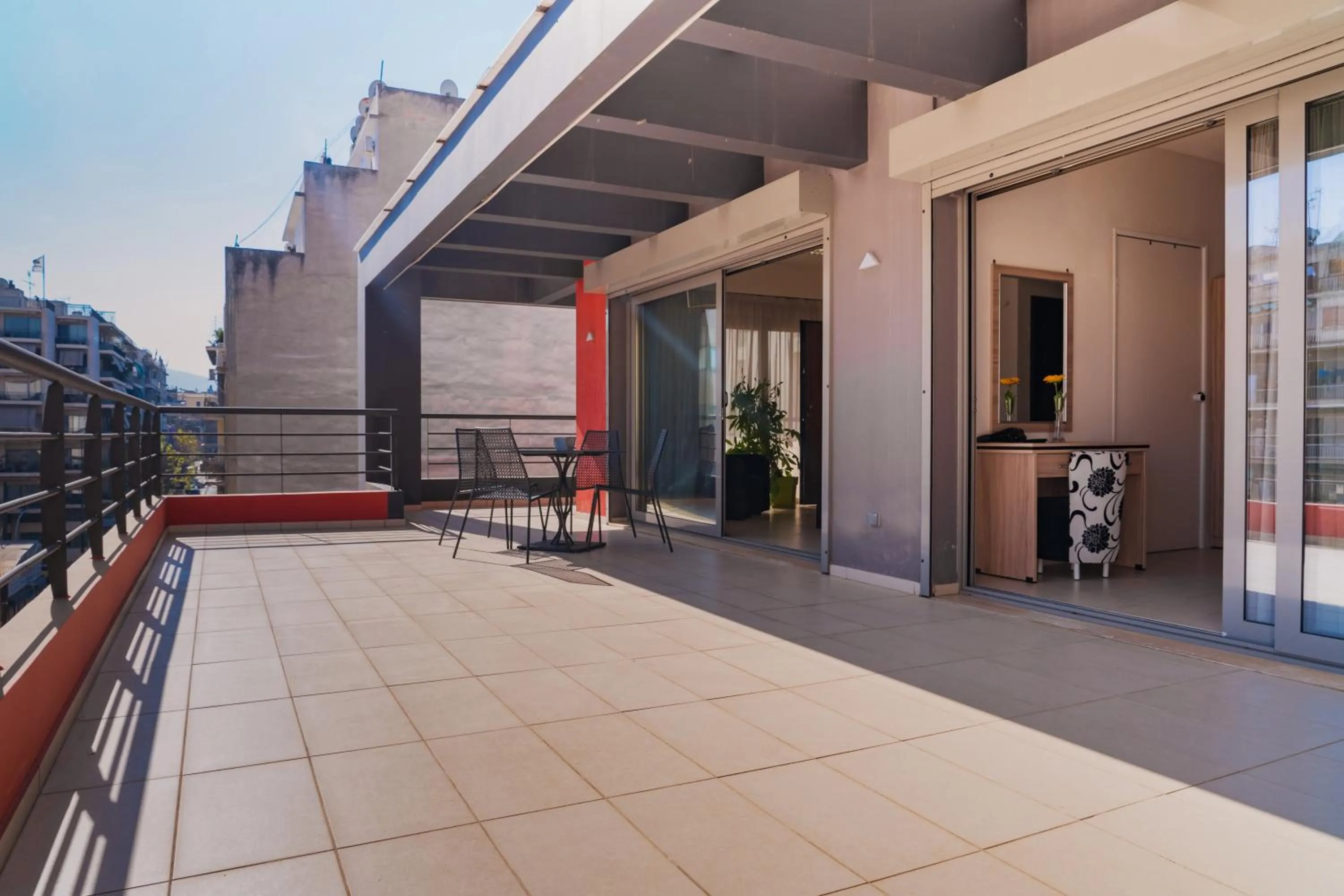 Balcony/Terrace in Athenian Central Apartments