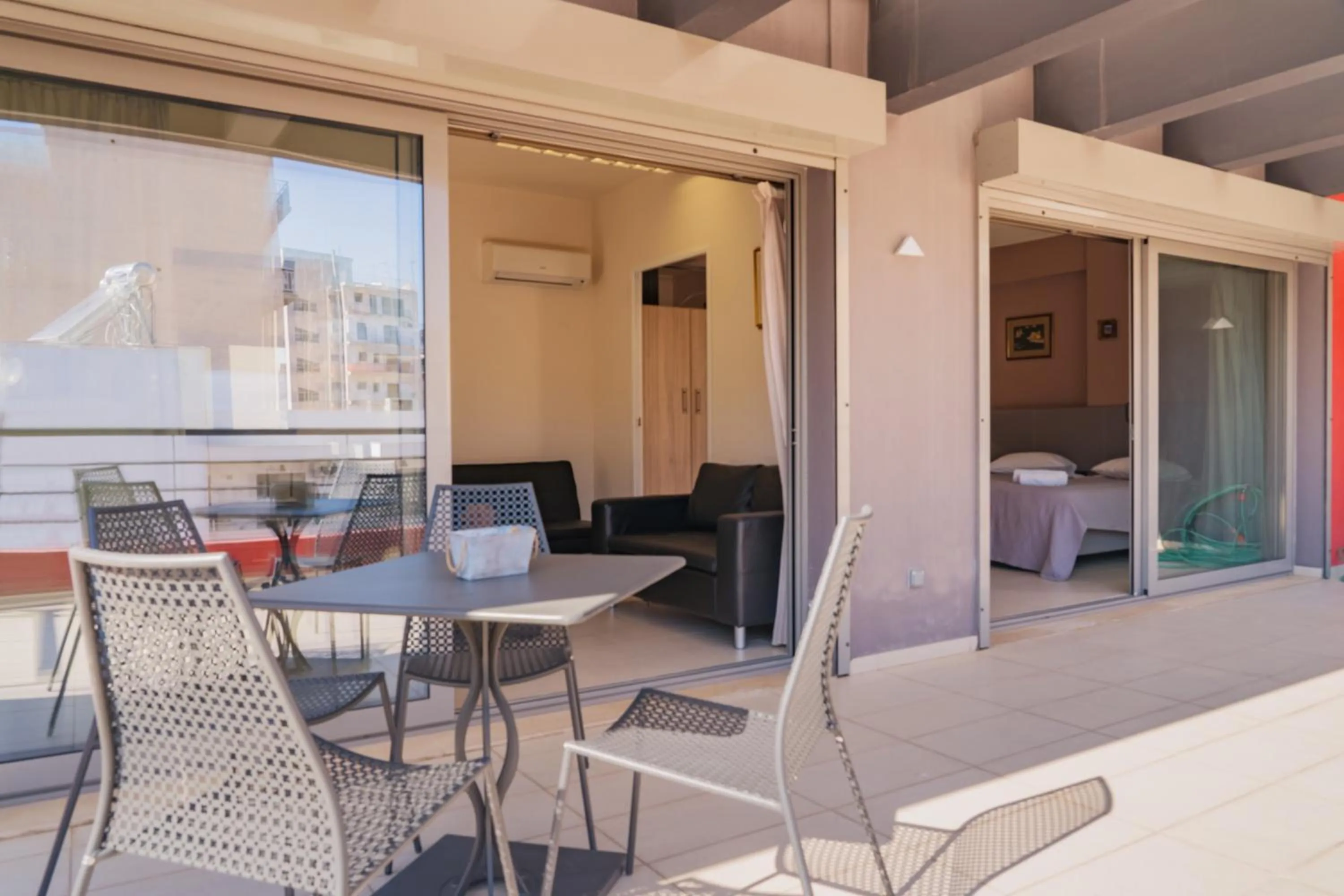 Balcony/Terrace in Athenian Central Apartments