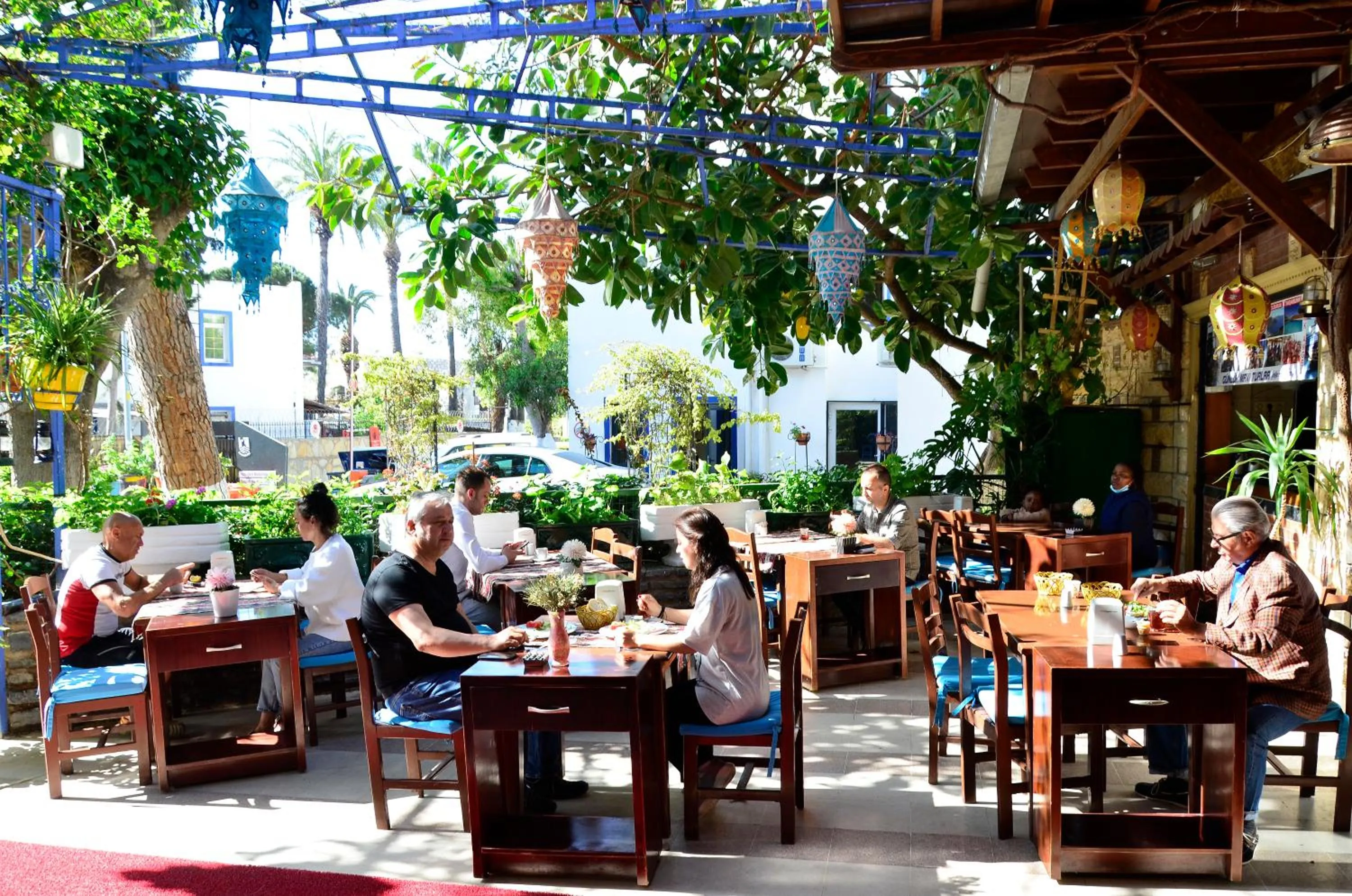 Property building in Sevin Hotel Pension