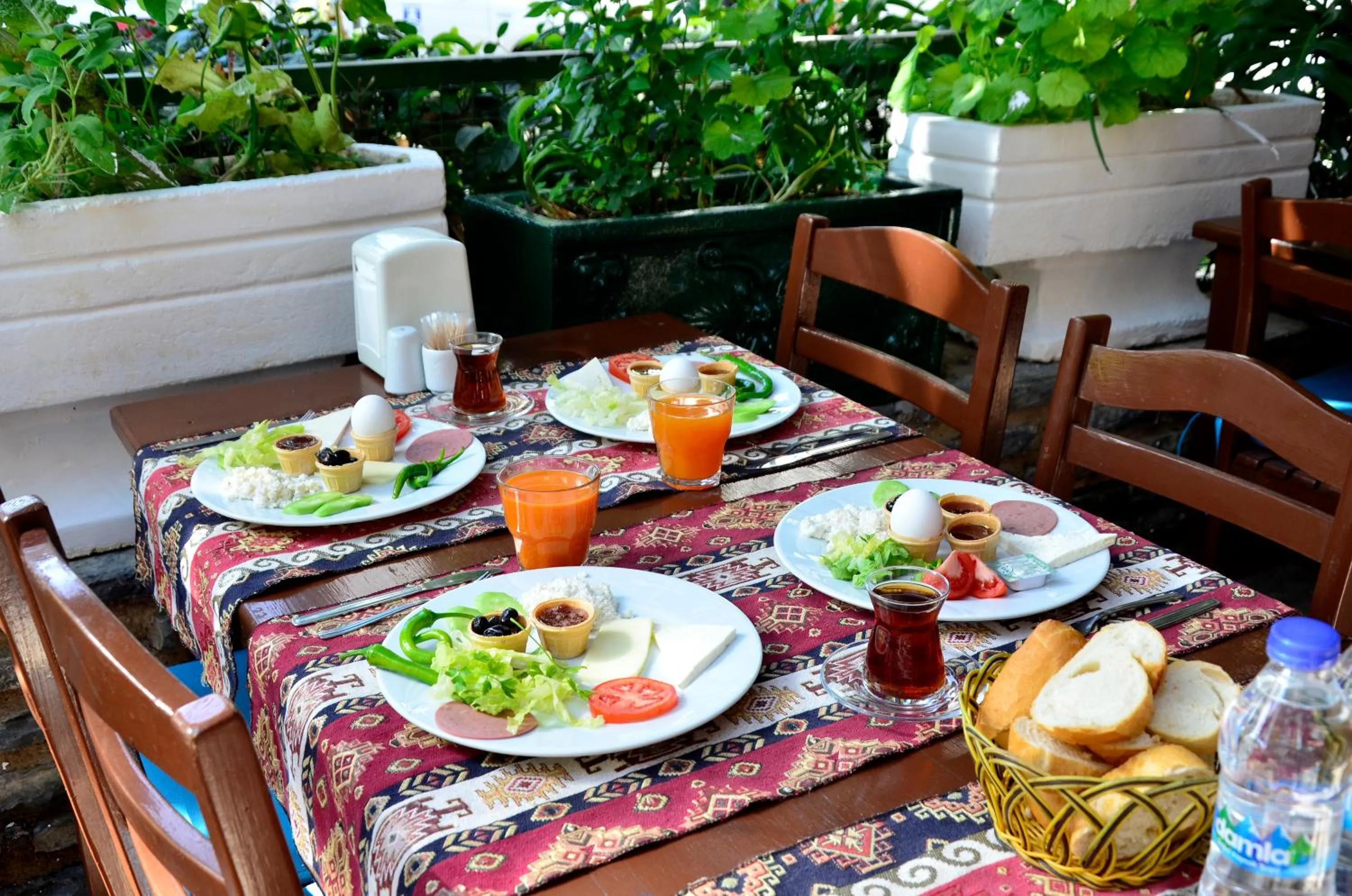 Breakfast in Sevin Hotel Pension