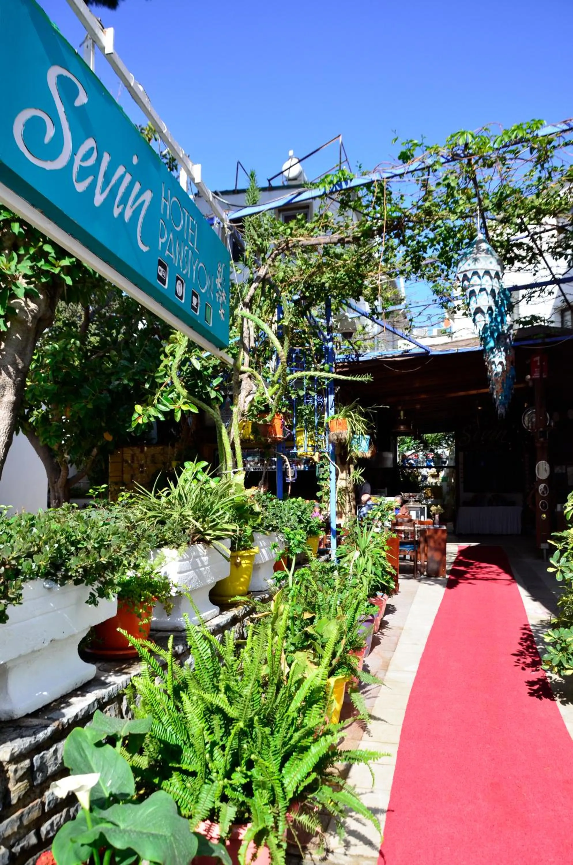 Property building in Sevin Hotel Pension