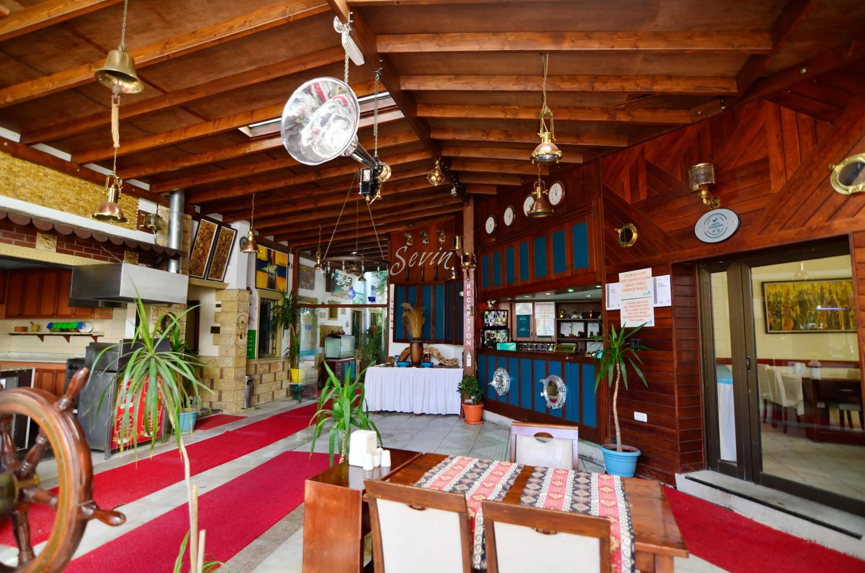 Property building in Sevin Hotel Pension