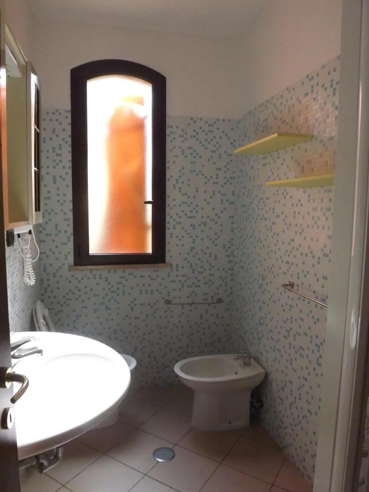 Toilet in Hotel Ristorante Al Canto delle Sirene