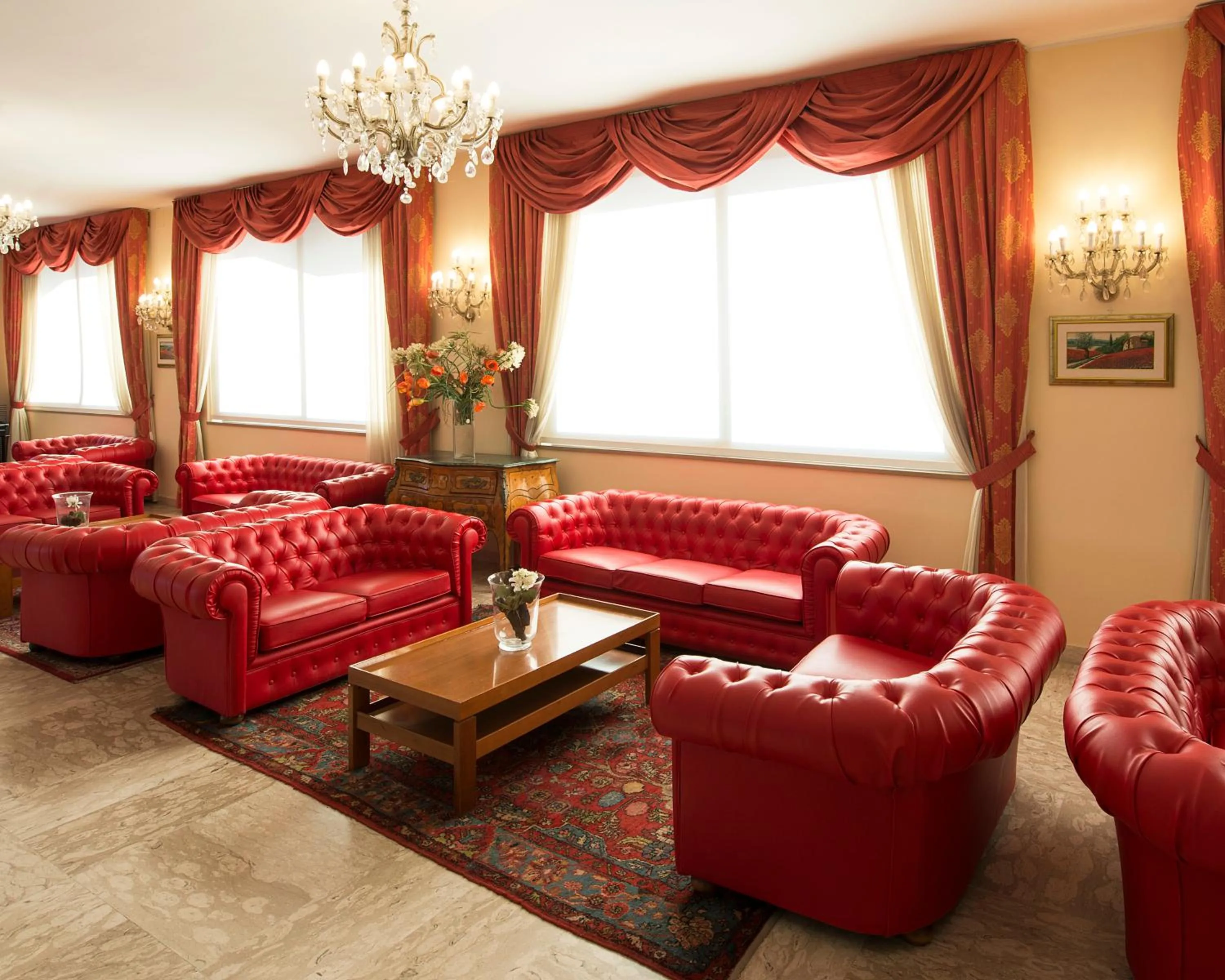 Lobby or reception in Grand Hotel Adriatico