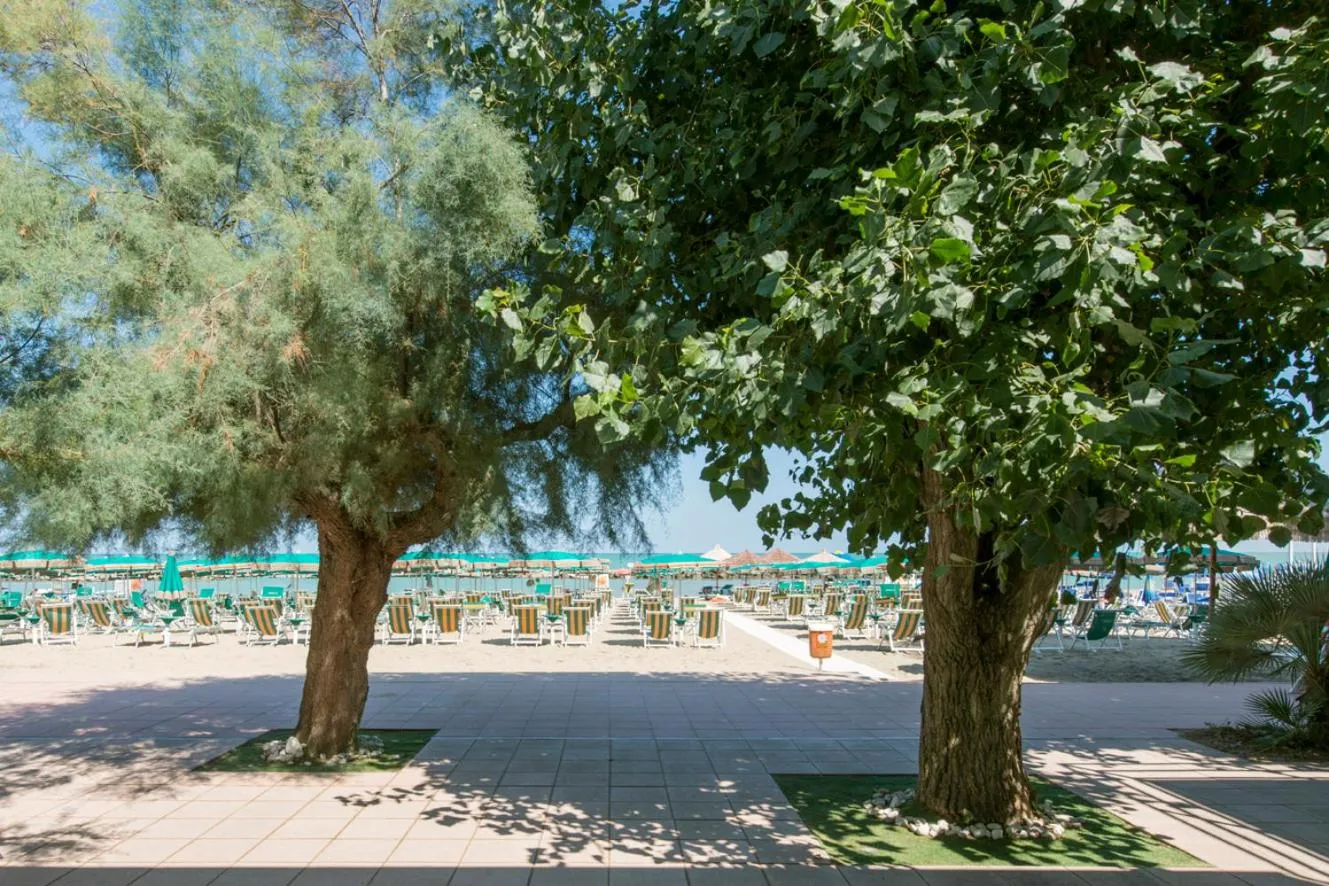 Garden in Grand Hotel Adriatico
