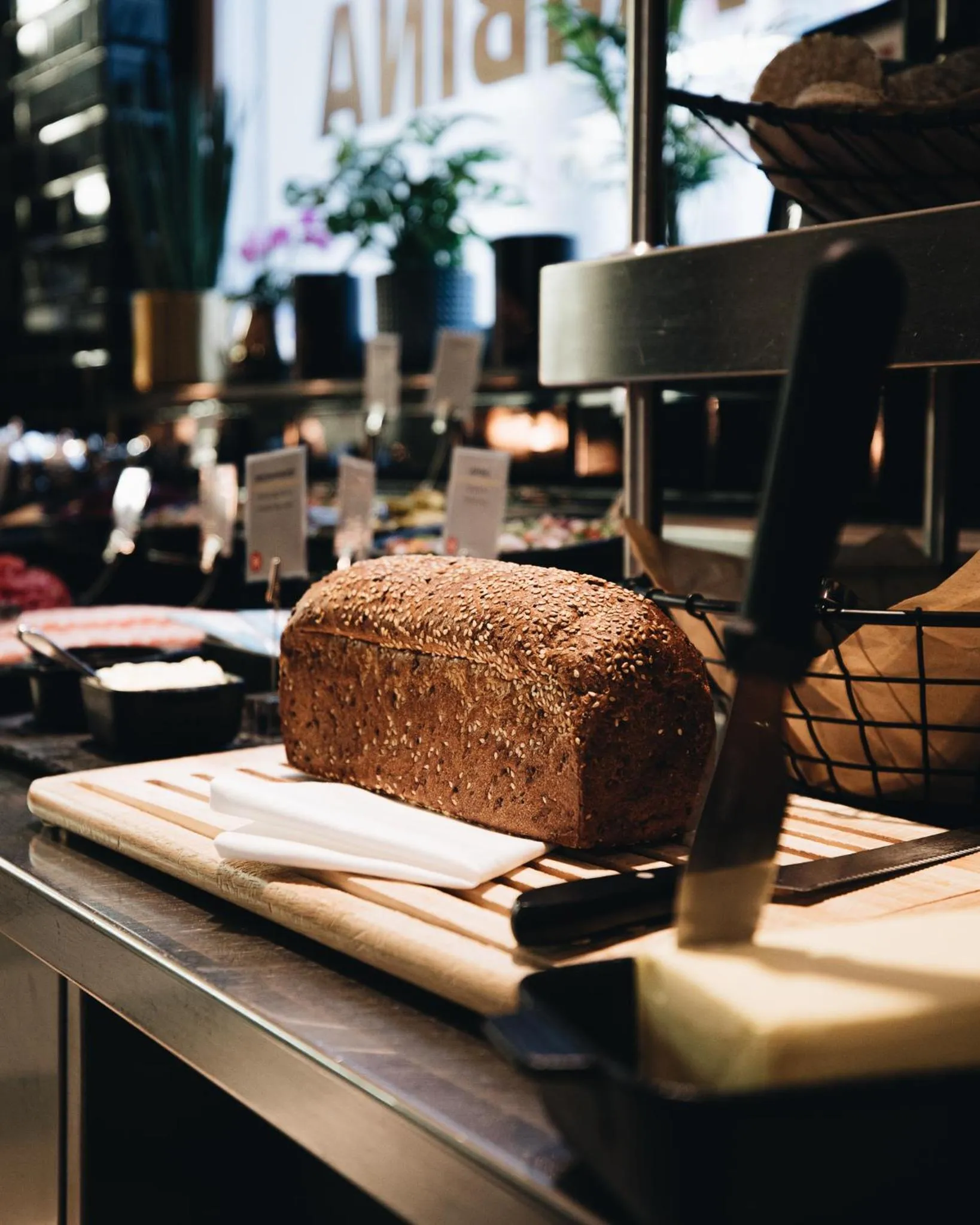 Buffet breakfast in Comfort Hotel Grand Central