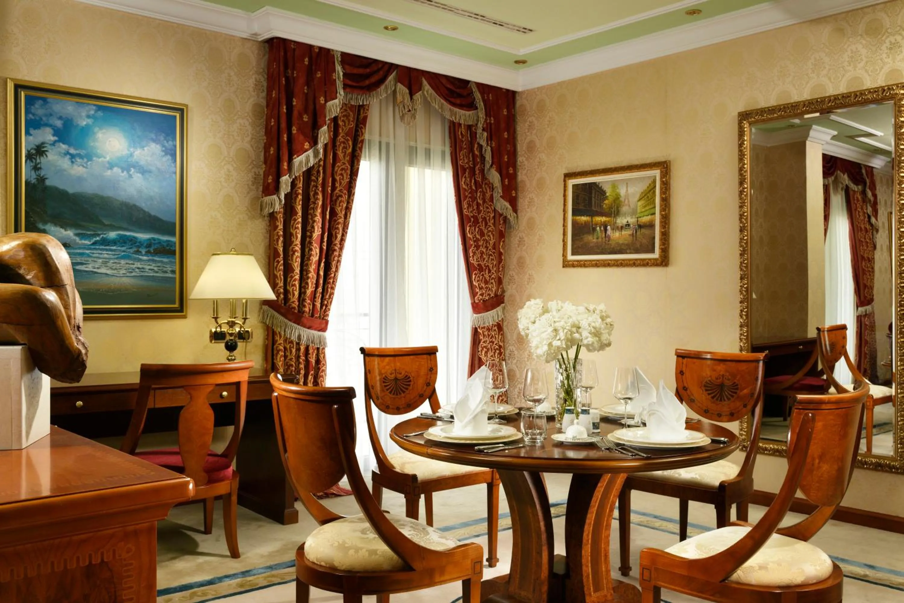 Dining area in Swiss Diamond Hotel Prishtina