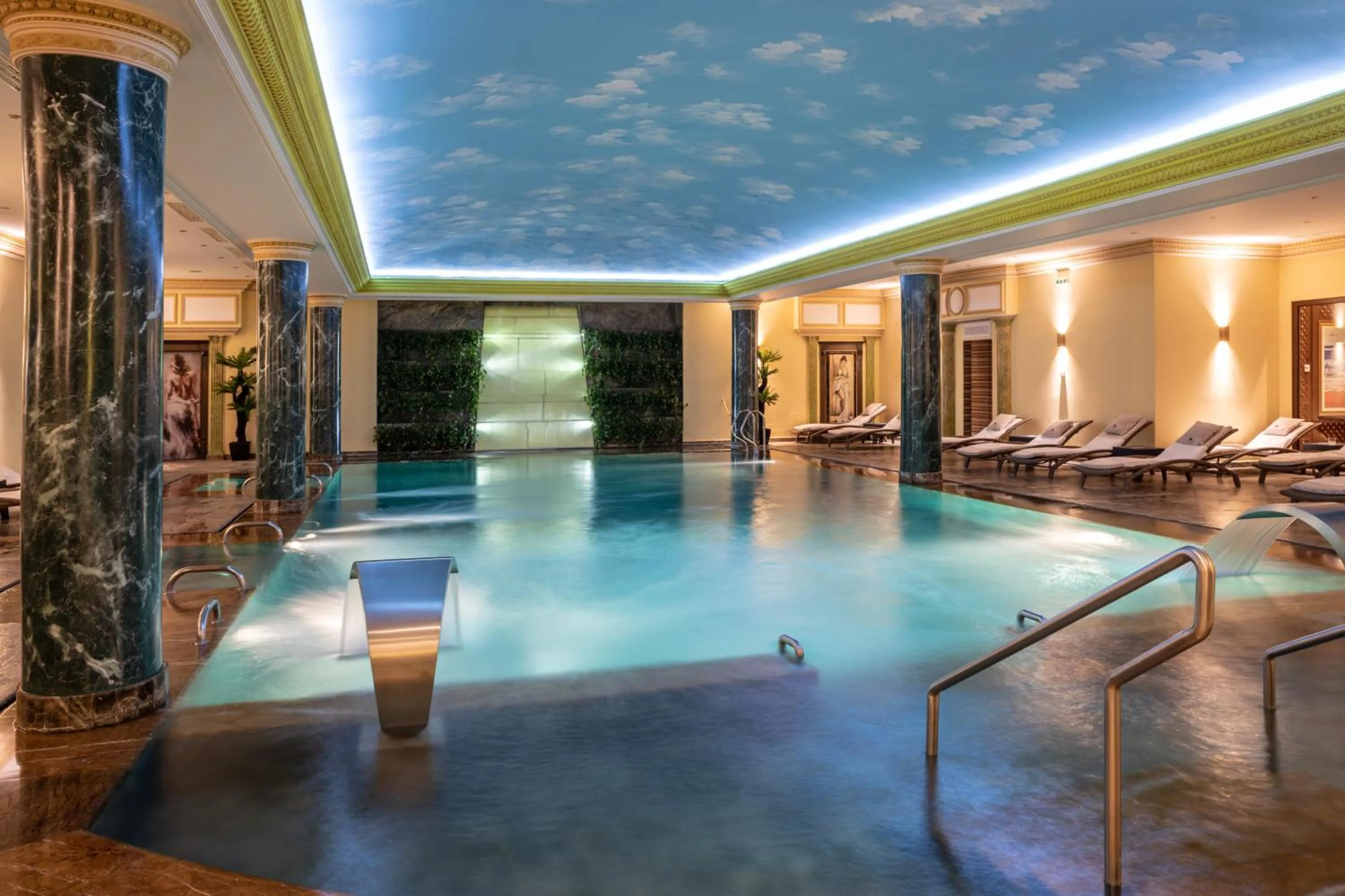 Swimming pool in Swiss Diamond Hotel Prishtina