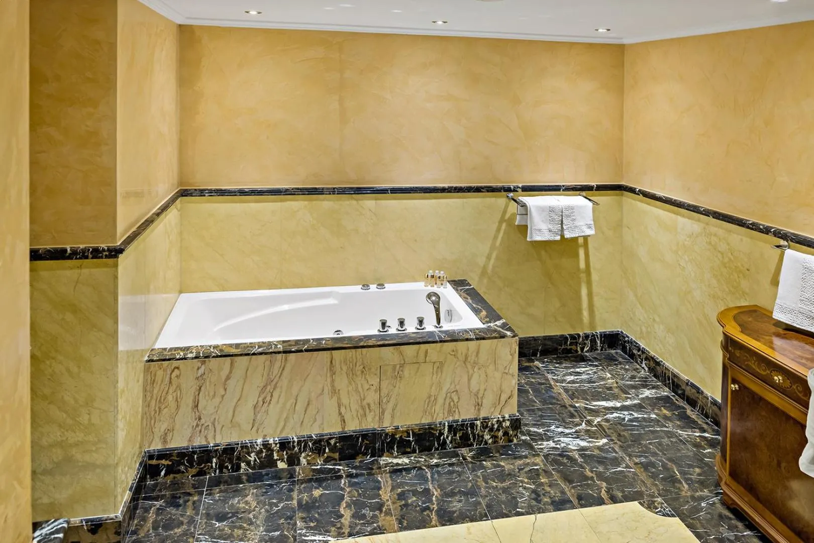 Hot Tub in Swiss Diamond Hotel Prishtina