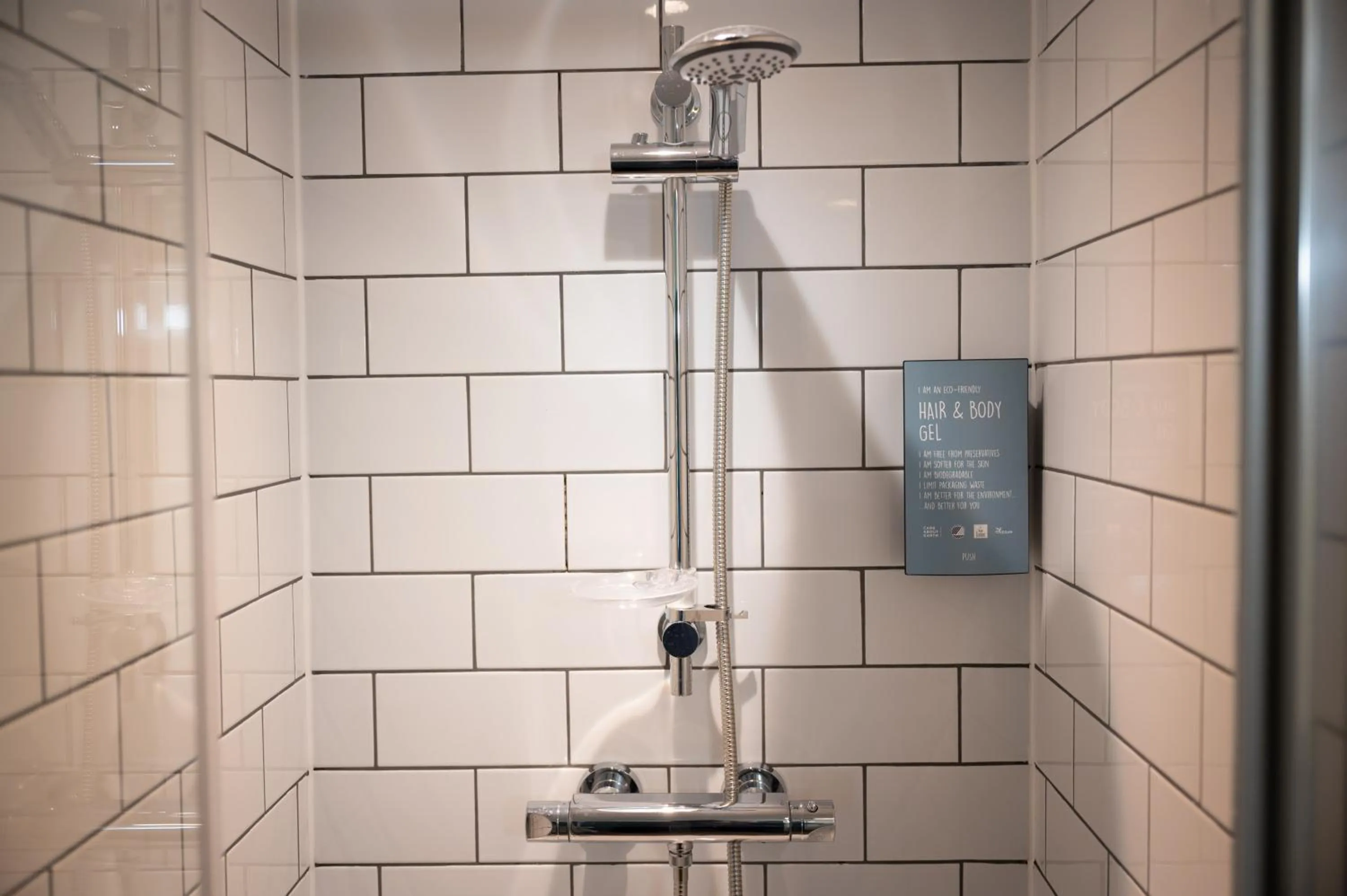 Shower in Ardencaple Hotel by Greene King Inns