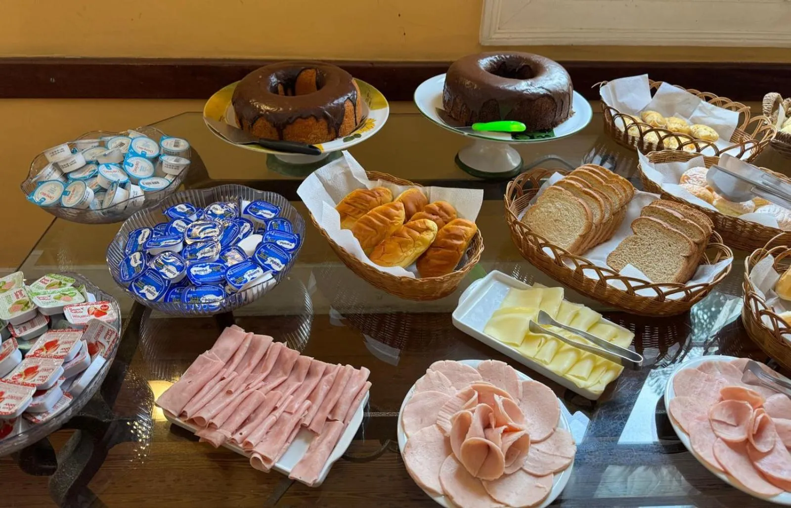 Food and drinks in Pousada Crystal Palace