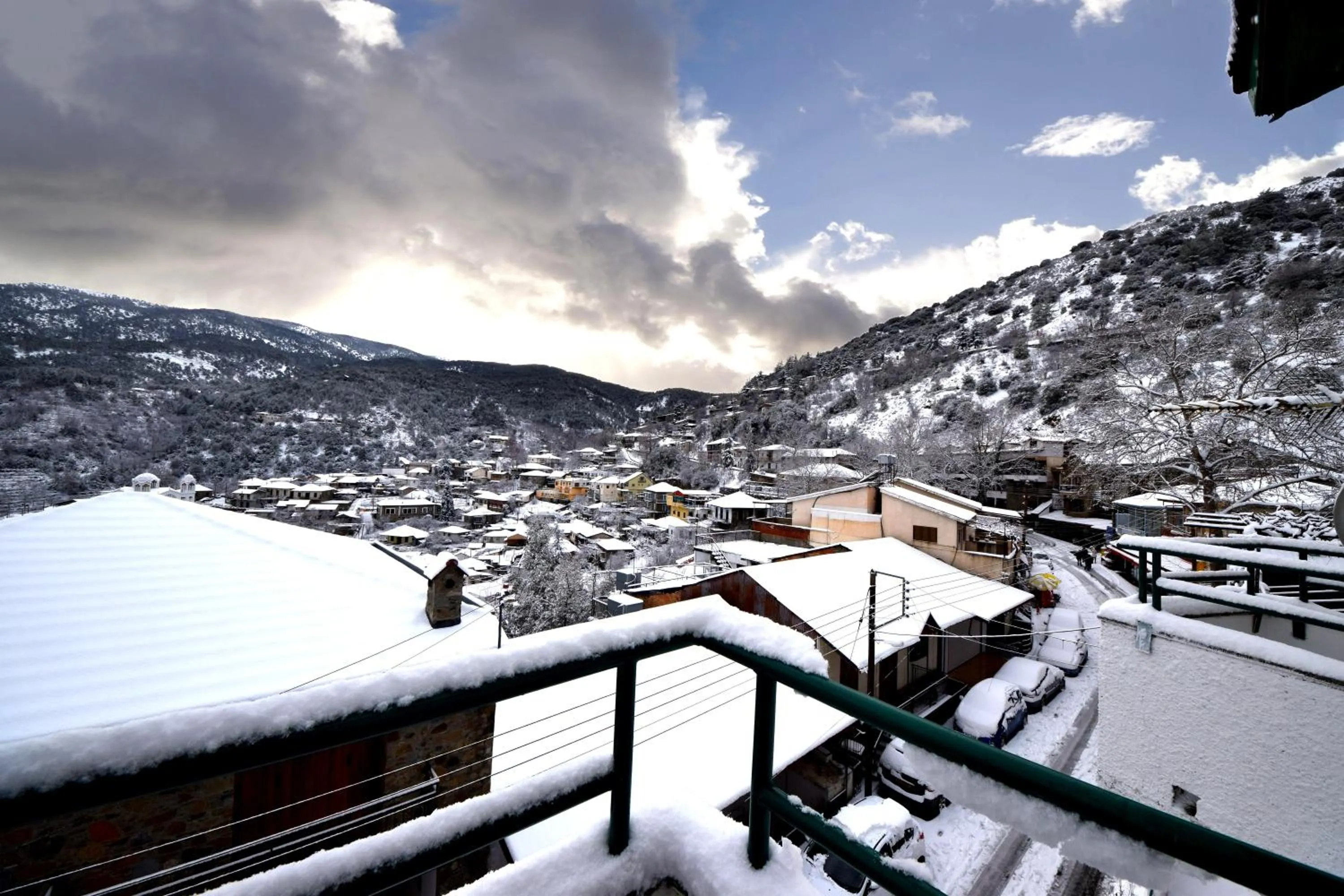 Mountain view in Christys Palace Hotel