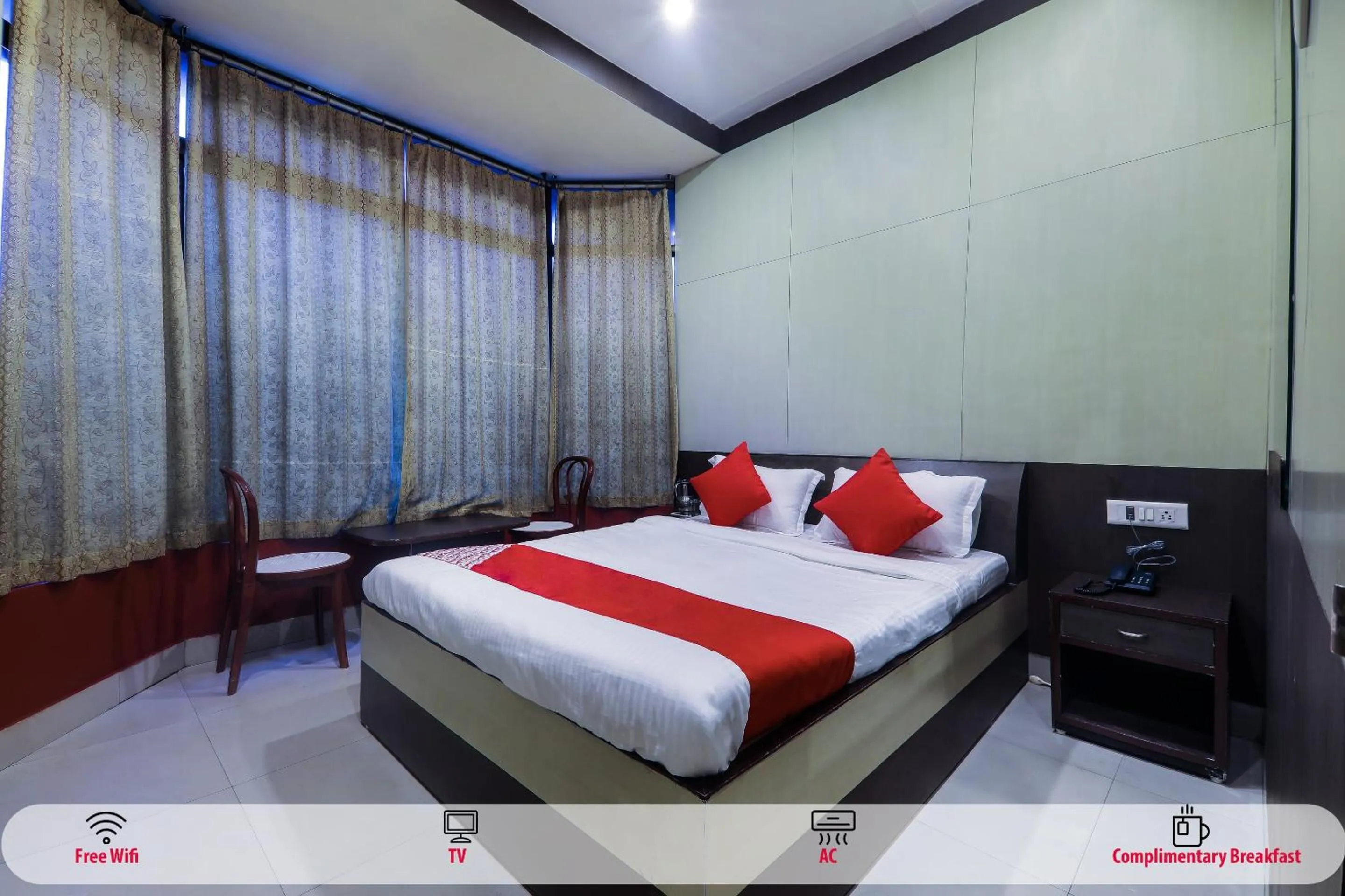 Bedroom, Bed in Hotel O Golden Peak