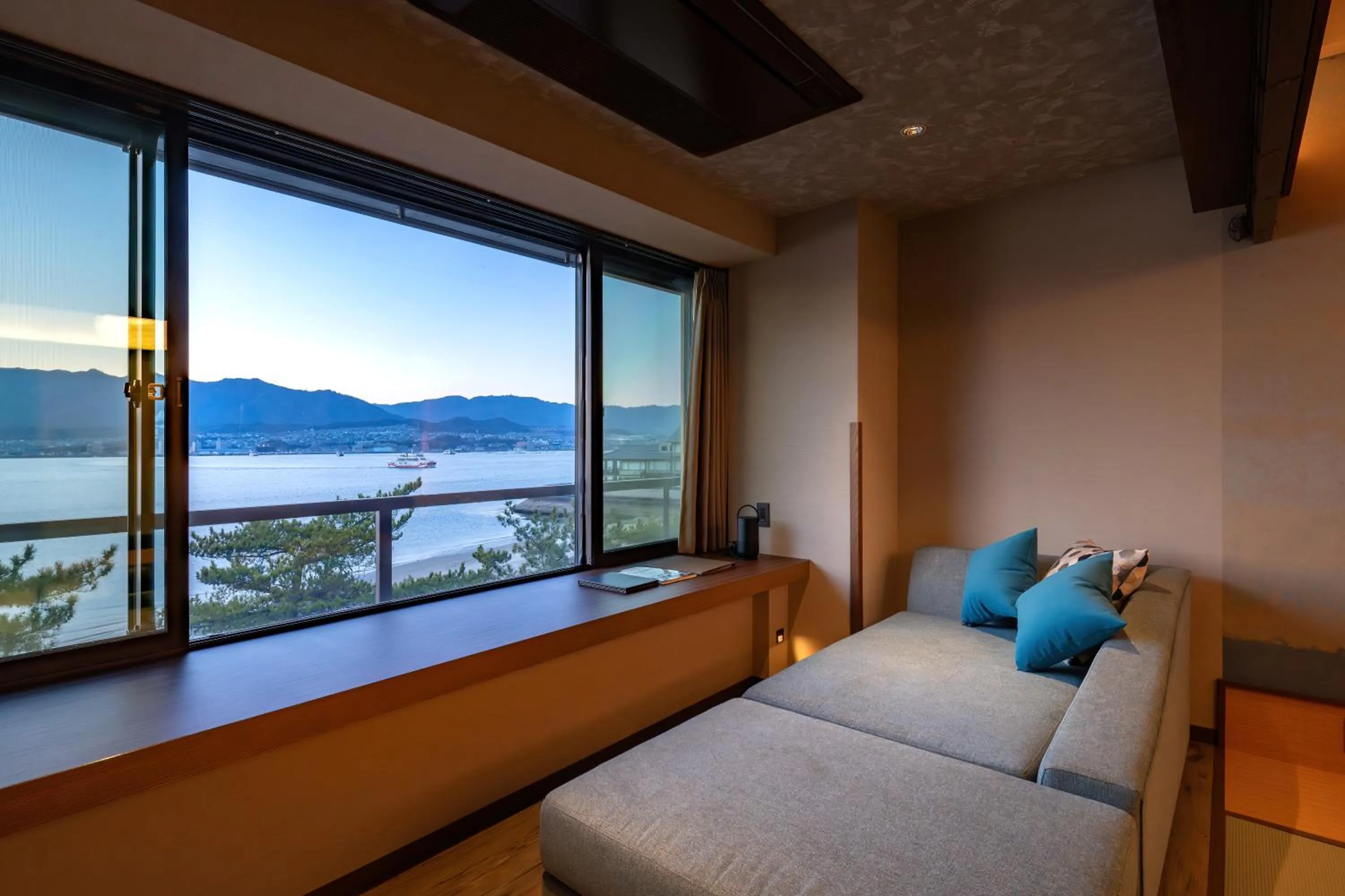 View (from property/room), Bed in Kinsuikan