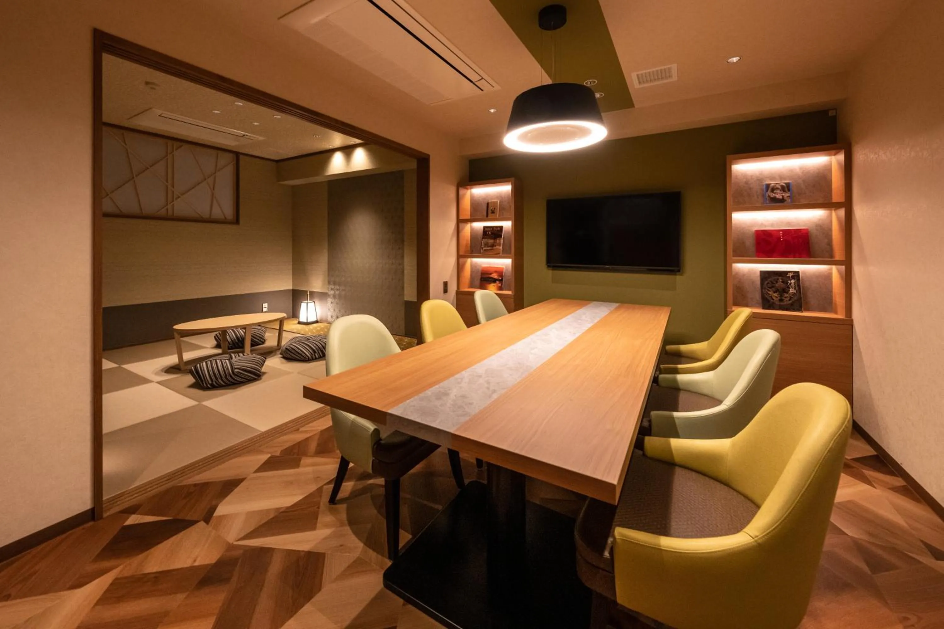 Photo of the whole room in Kinsuikan