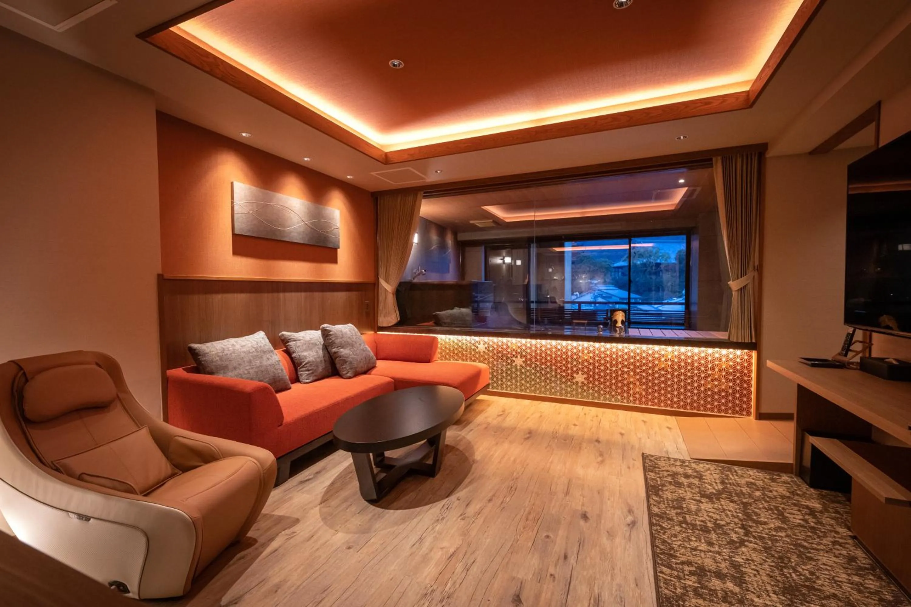 Photo of the whole room in Kinsuikan