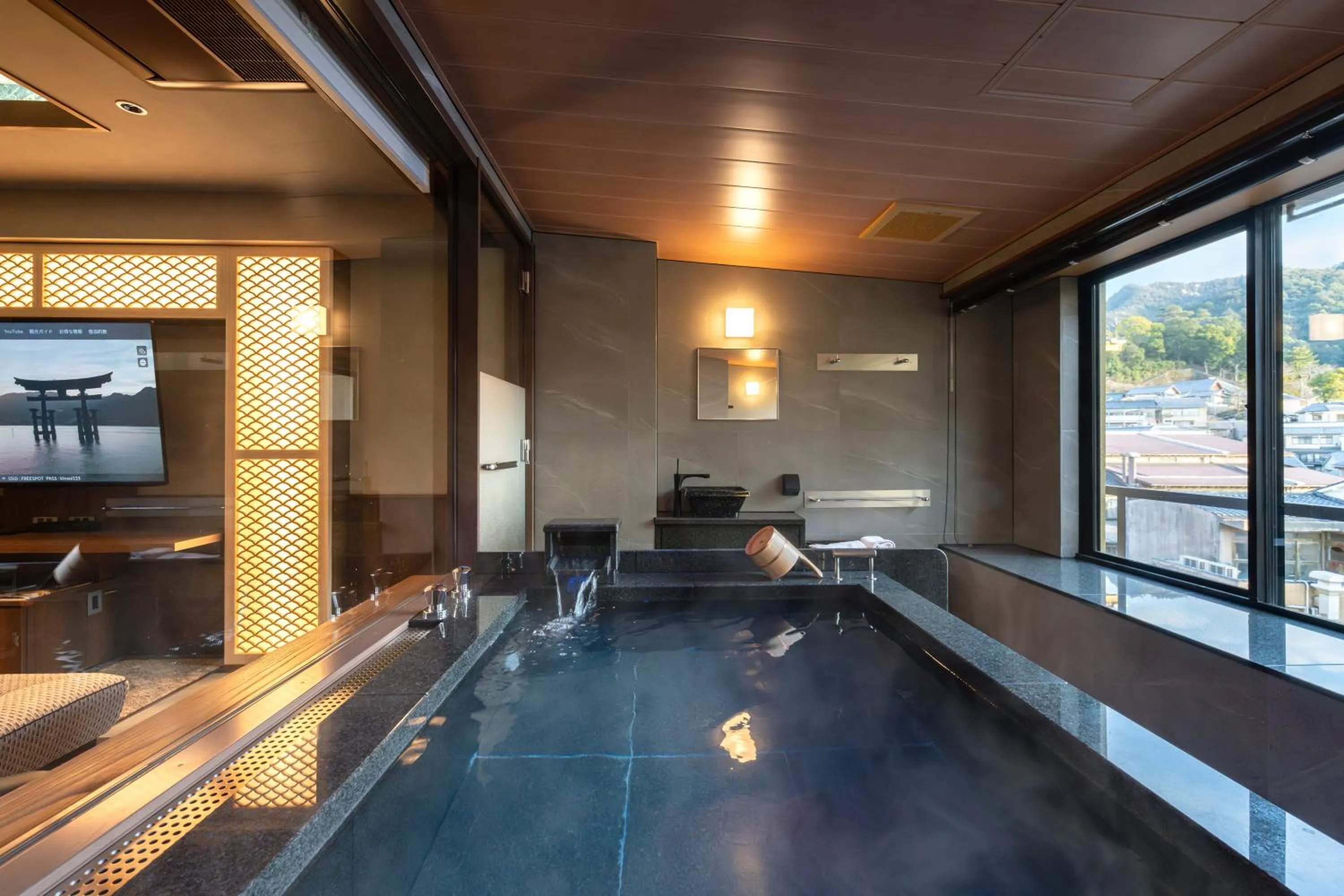 Bathroom in Kinsuikan