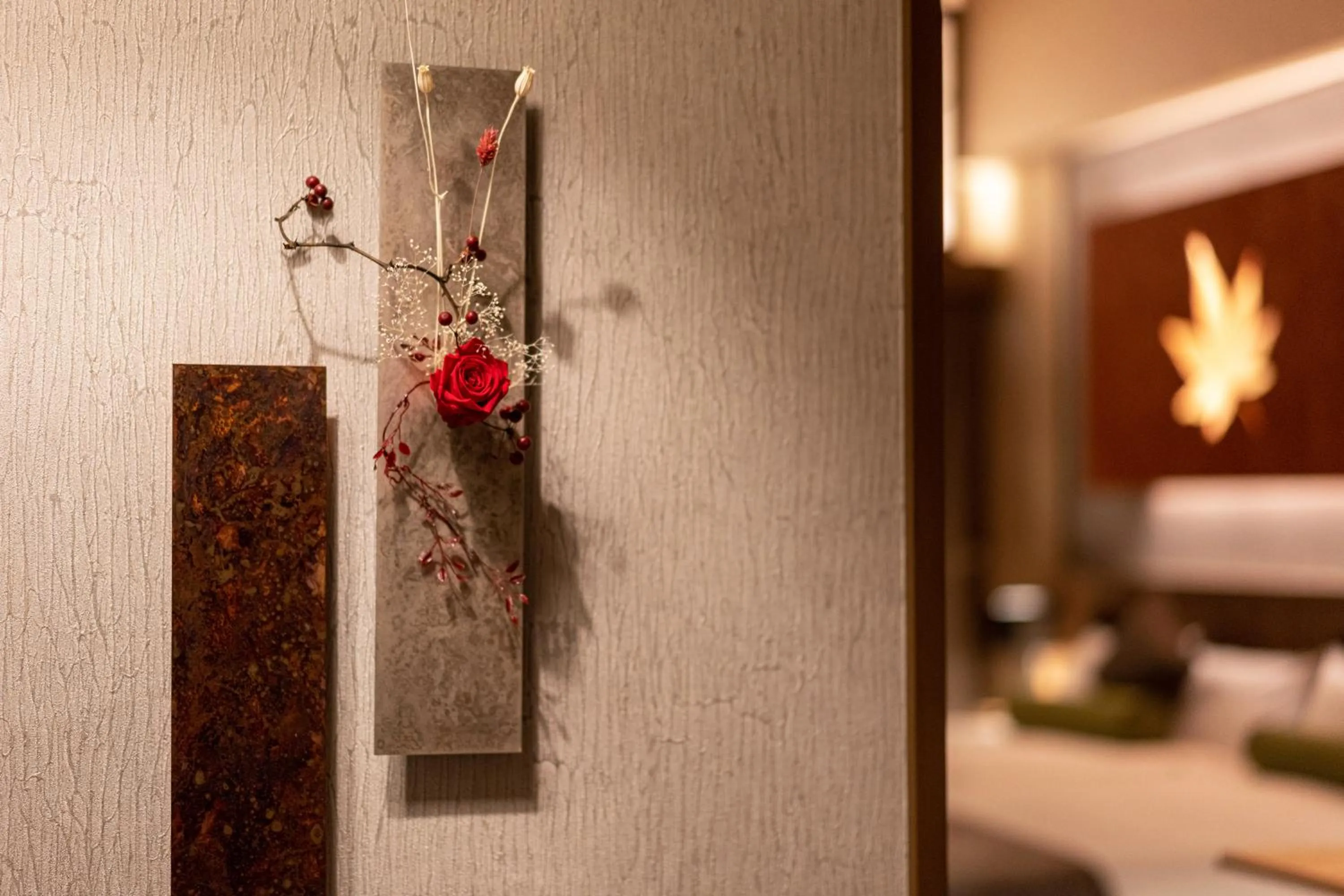 Decorative detail, Bed in Kinsuikan