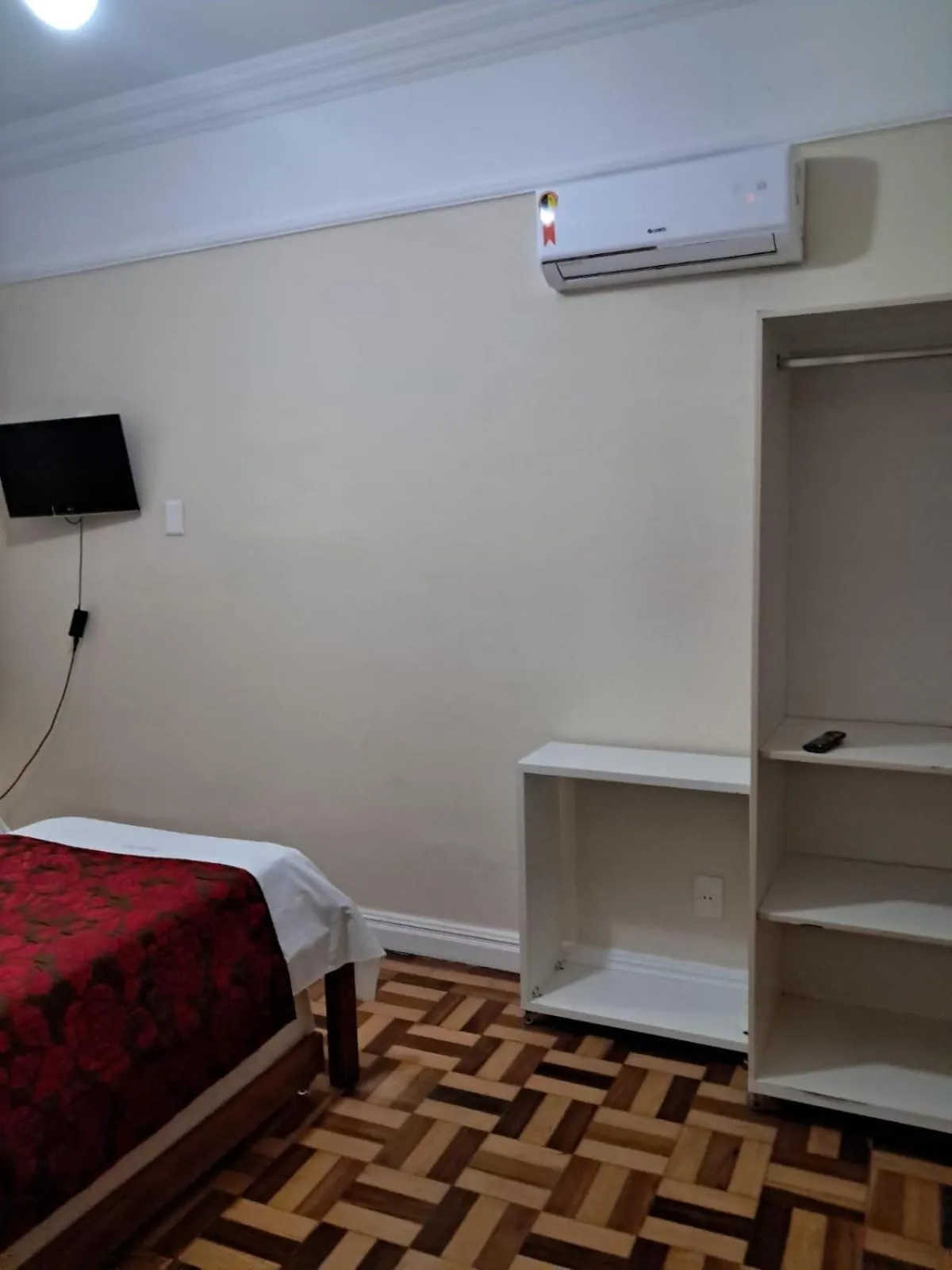 Bed in Hotel Pousada Acácia da Barra