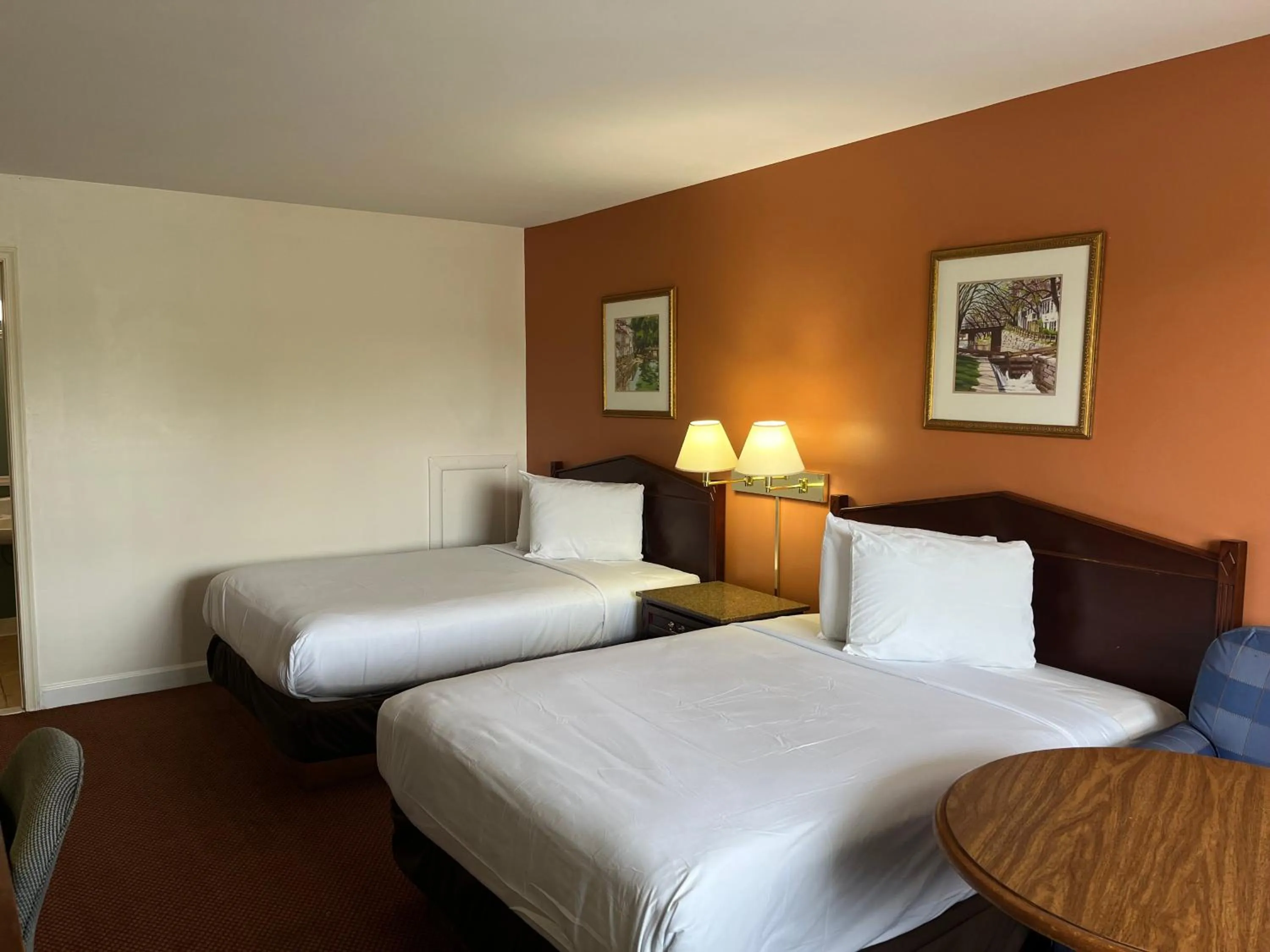 Bed in Motel 6 Culpeper, VA