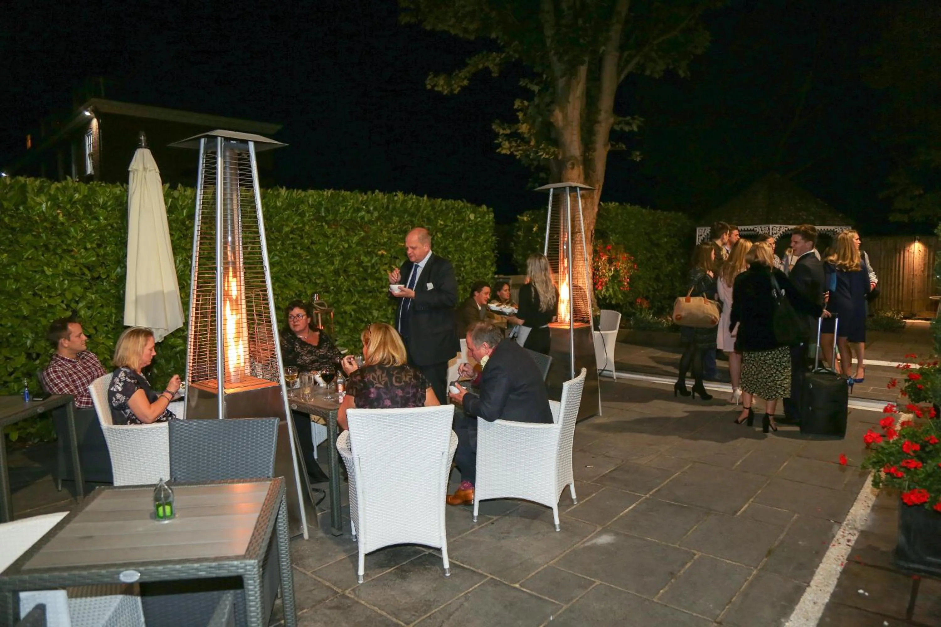 Patio in The Dog At Wingham