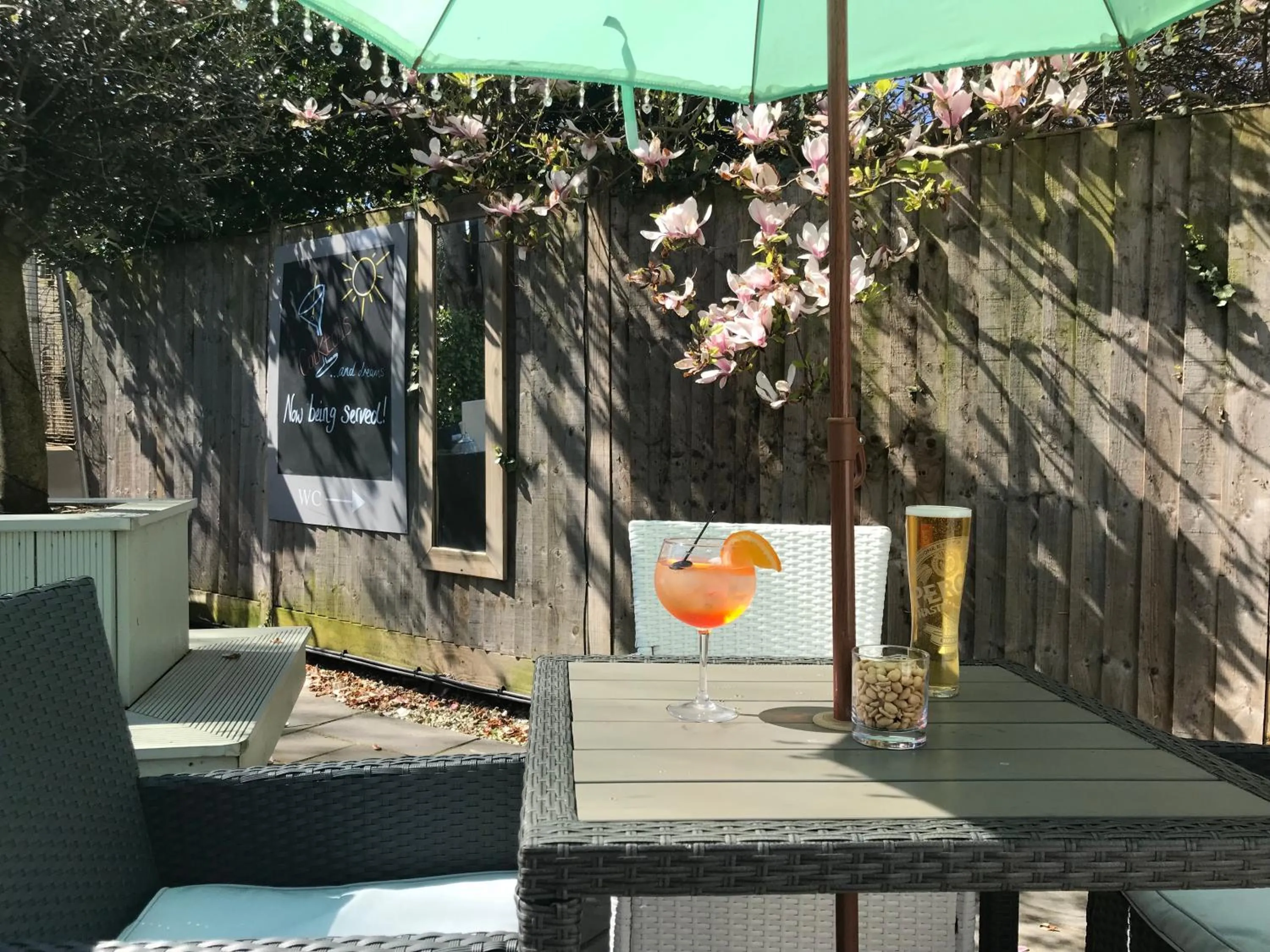 Garden in The Dog At Wingham