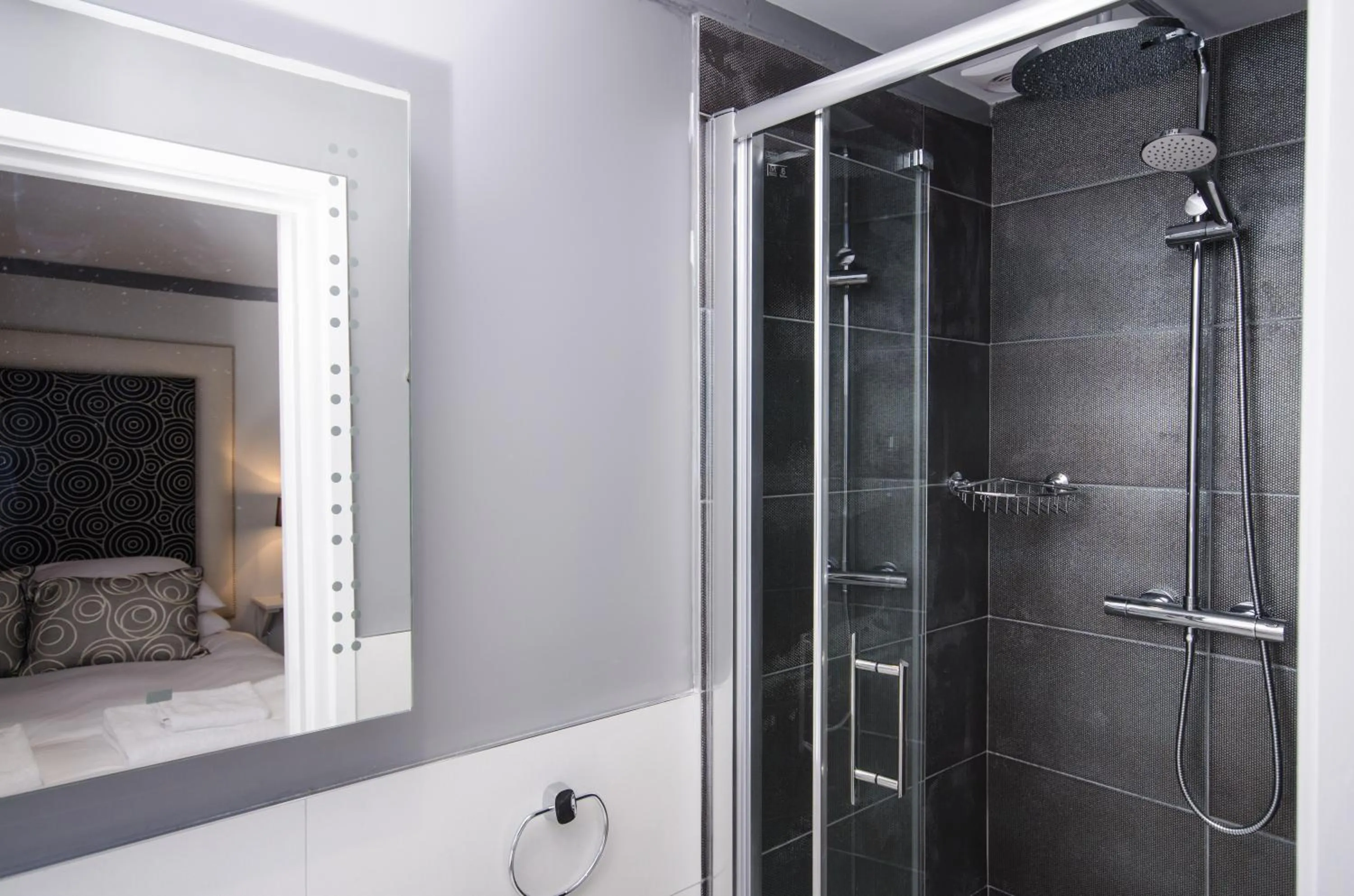 Shower in The Dog At Wingham